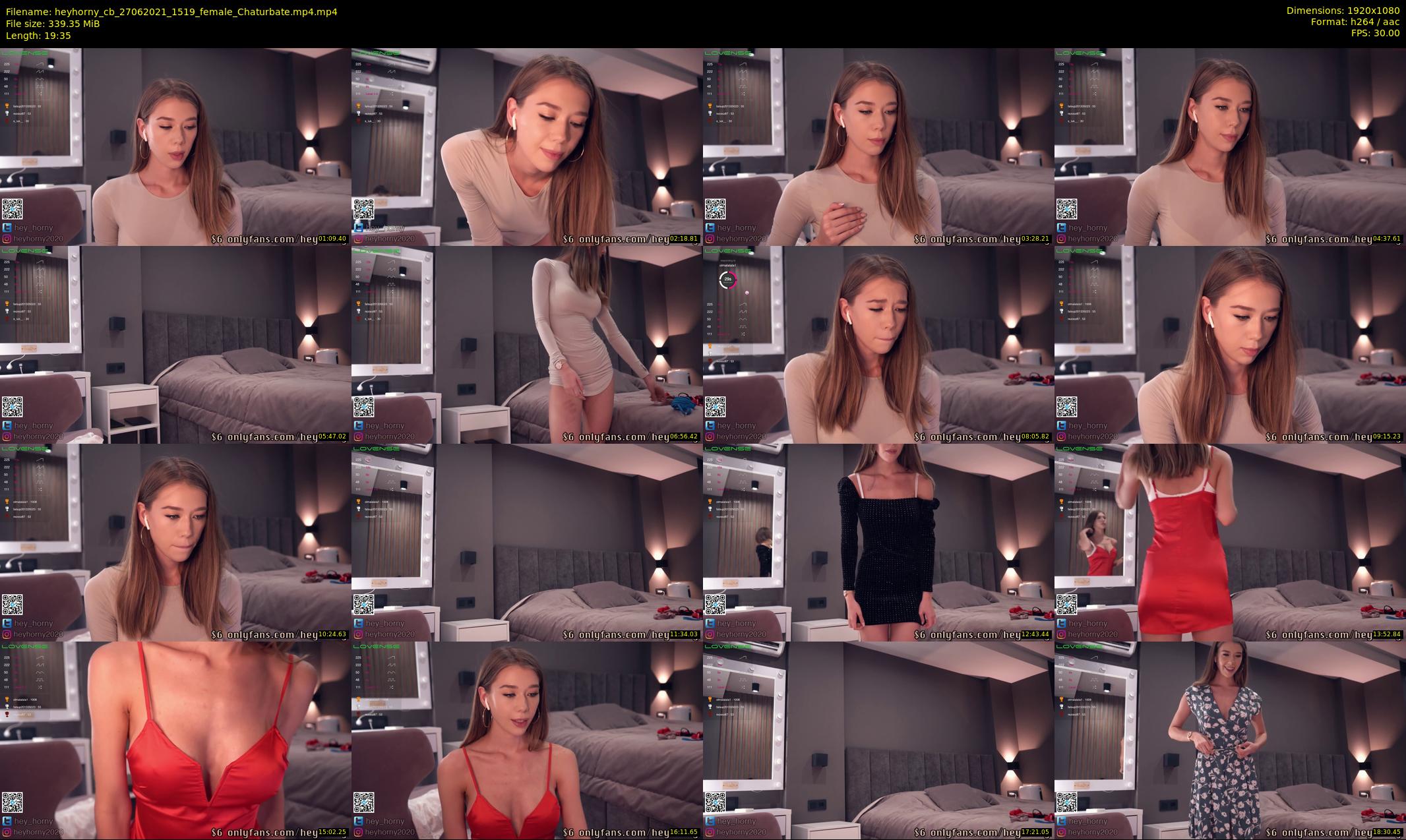 heyhorny_cb — 20 minute Chaturbate couple cam show recording, 1080p, Jun 27, 2021