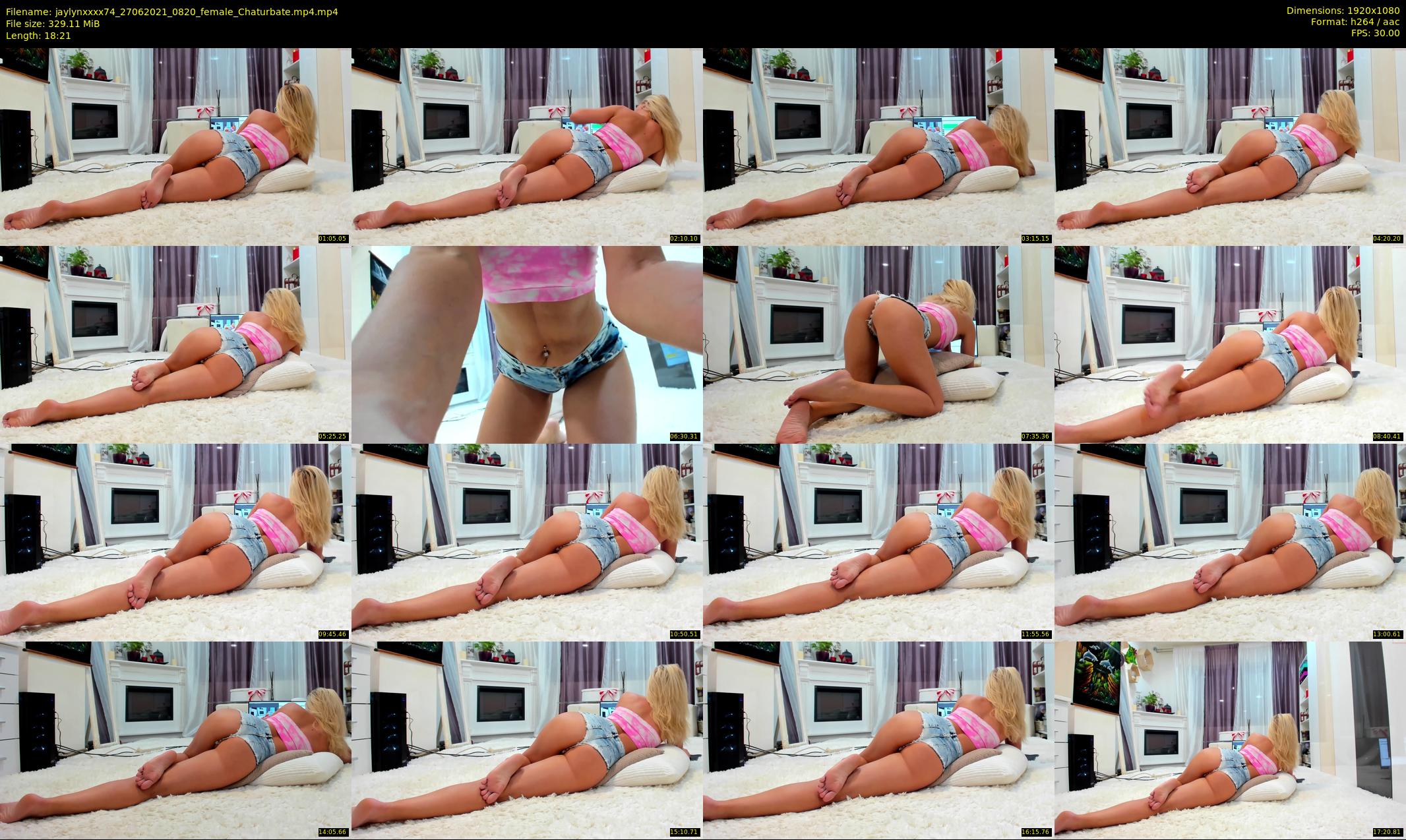 jaylynxxxx74 — 19 minute Chaturbate female cam show recording, 1080p, Jun 27, 2021