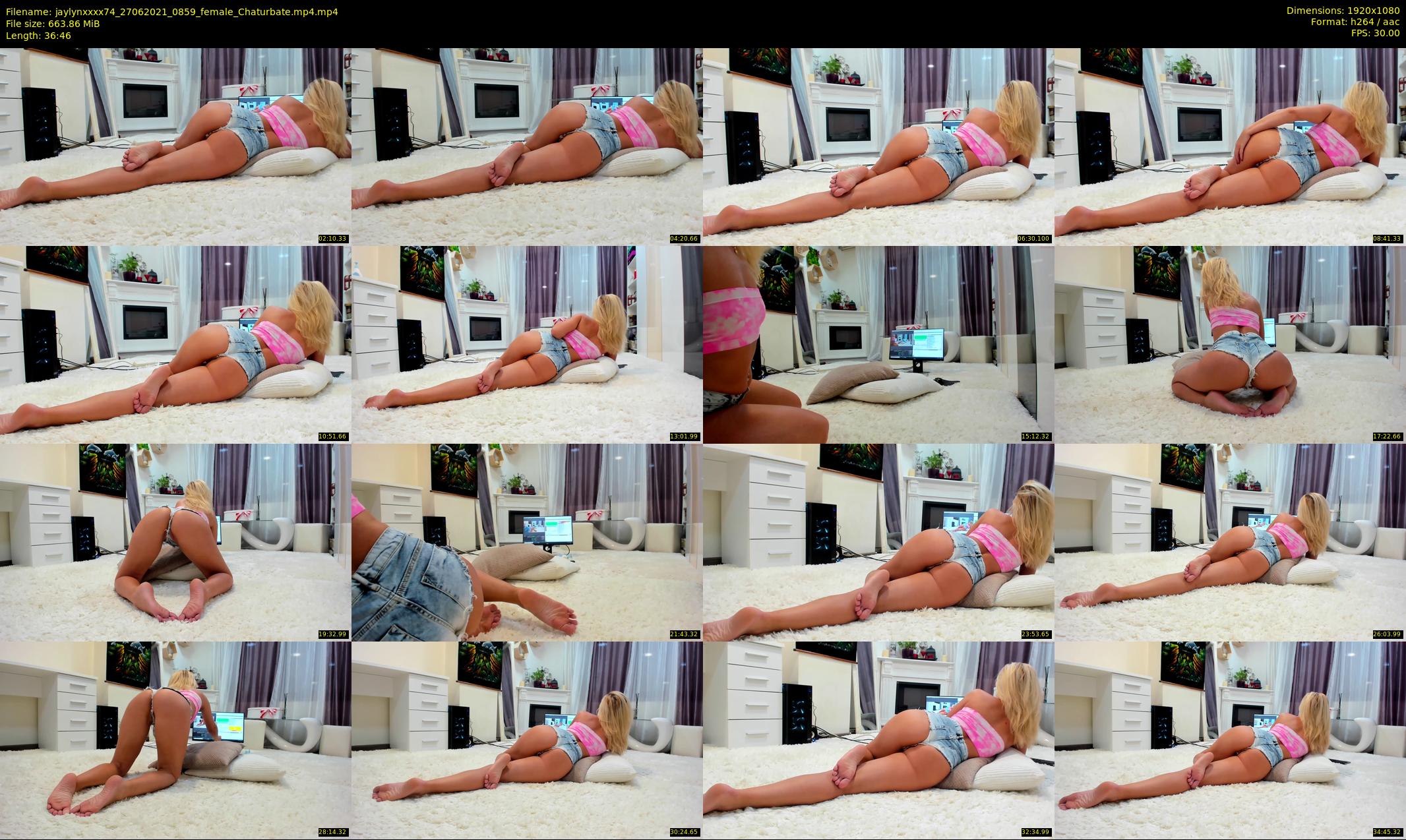 jaylynxxxx74 — 37 minute Chaturbate female cam show recording, 1080p, Jun 27, 2021