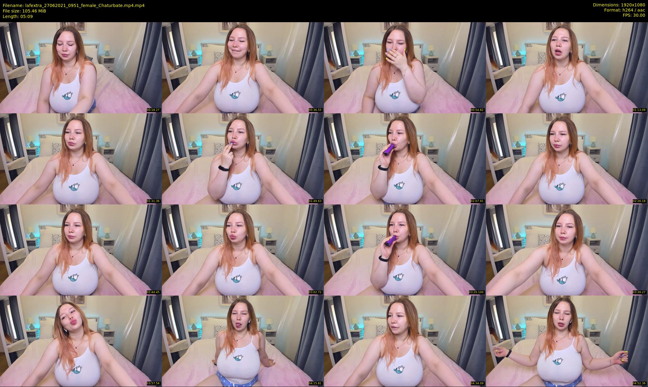 lafextra — 6 minute Chaturbate female cam show recording, 1080p, Jun 27, 2021