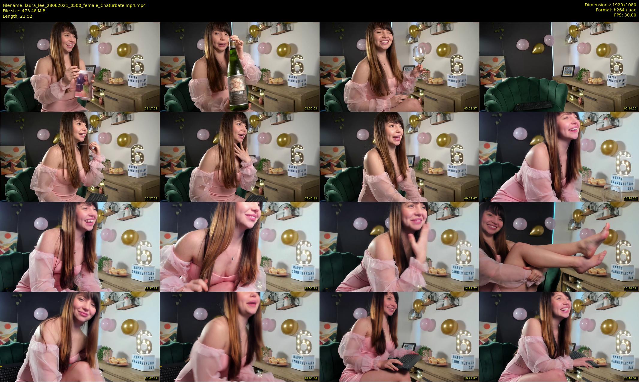 laura_lee — 22 minute Chaturbate female cam show recording, 1080p, Jun 28, 2021