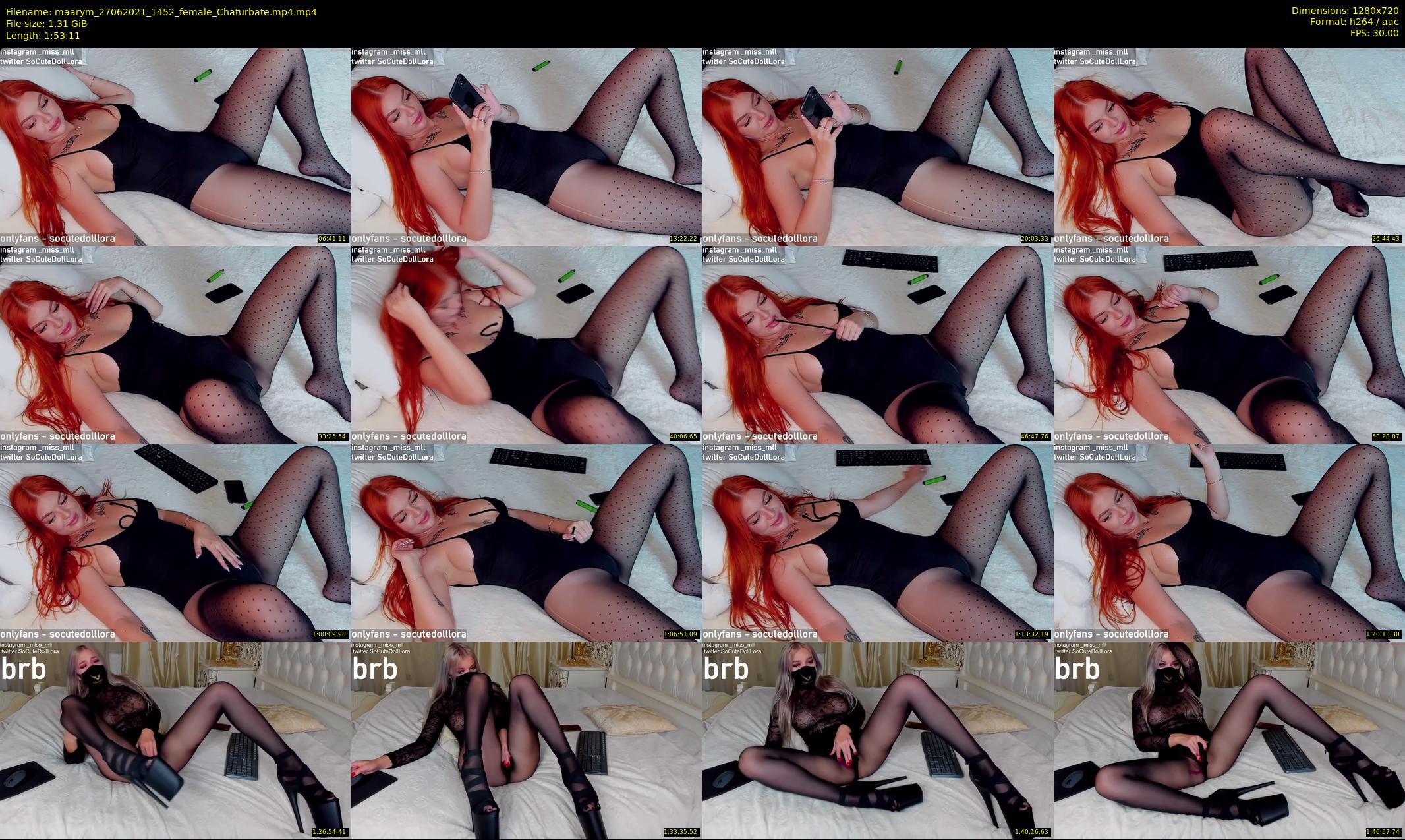 maarym — 114 minute Chaturbate couple cam show recording, 720p, Jun 27, 2021