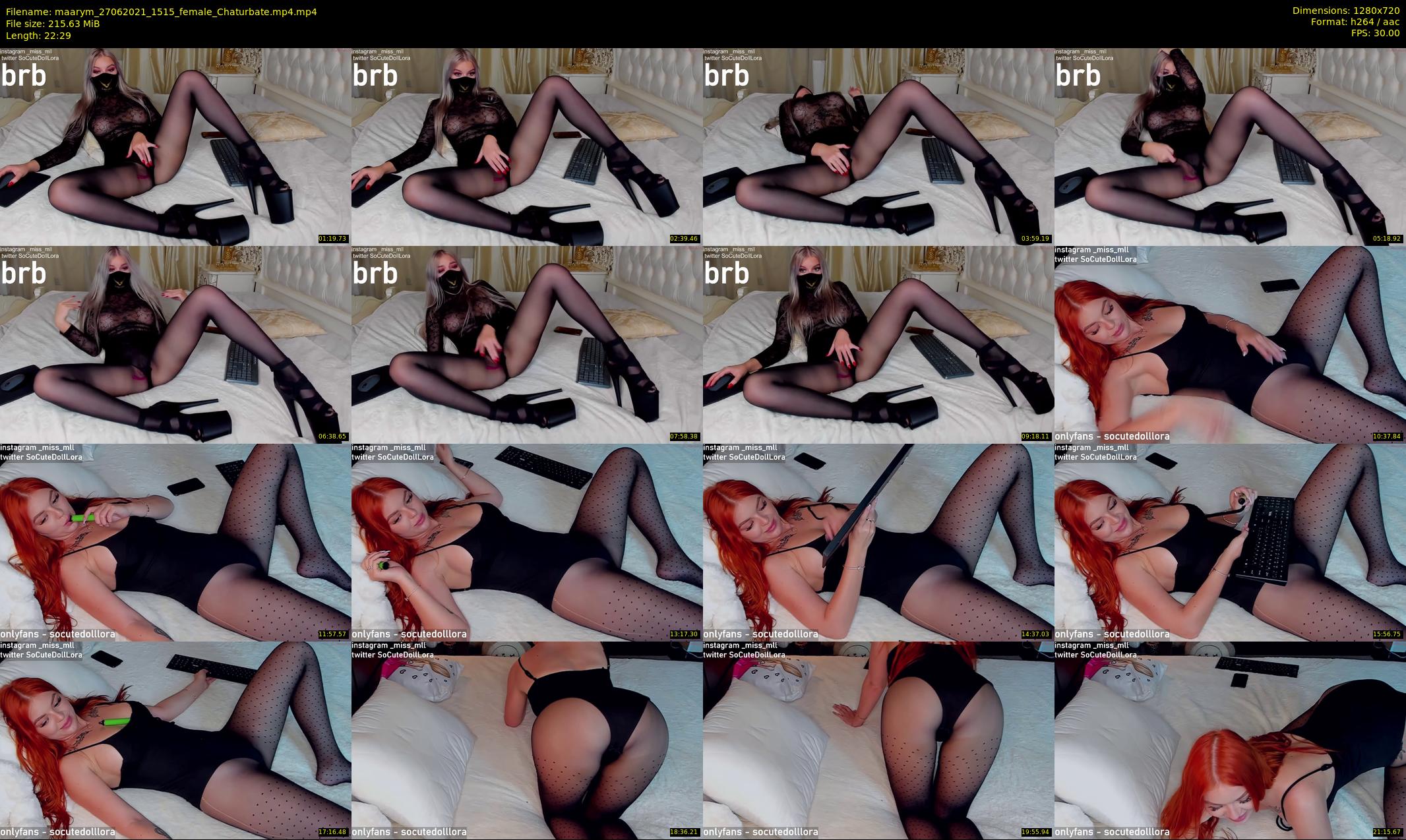 maarym — 23 minute Chaturbate couple cam show recording, 720p, Jun 27, 2021