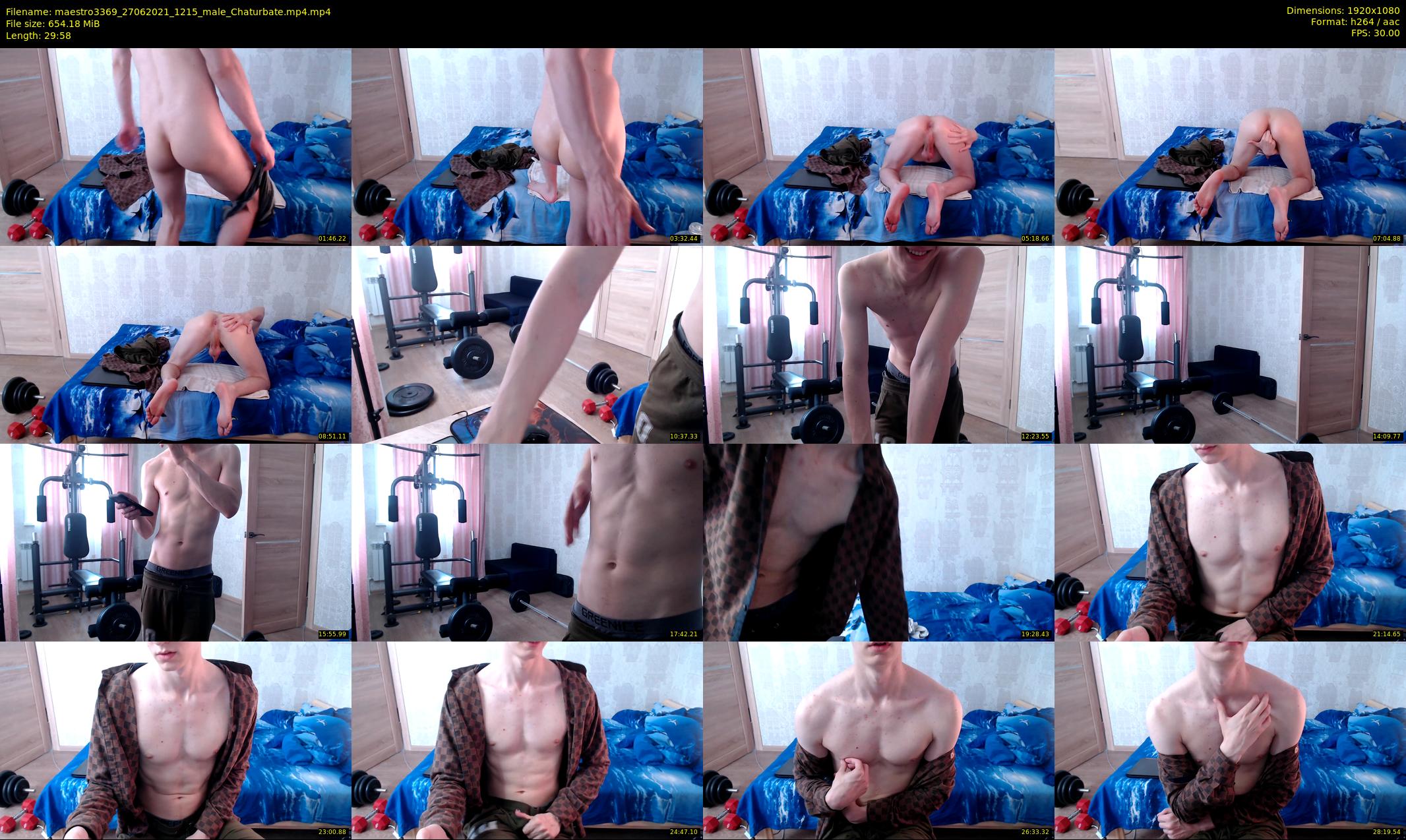 maestro3369 — 30 minute Chaturbate male cam show recording, 1080p, Jun 27, 2021