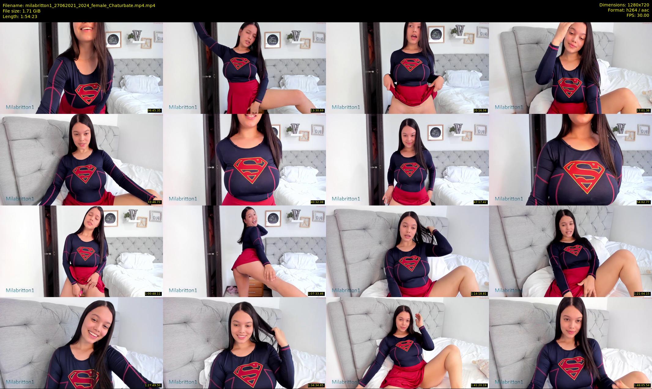milabritton1 — 115 minute Chaturbate female cam show recording, 720p, Jun 27, 2021