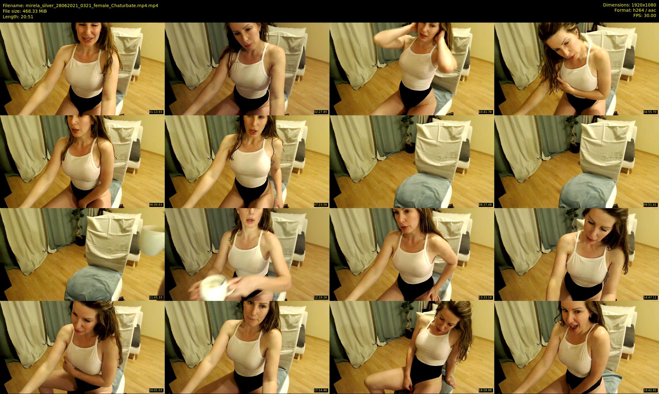 mirela_silver — 21 minute Chaturbate female cam show recording, 1080p, Jun 28, 2021