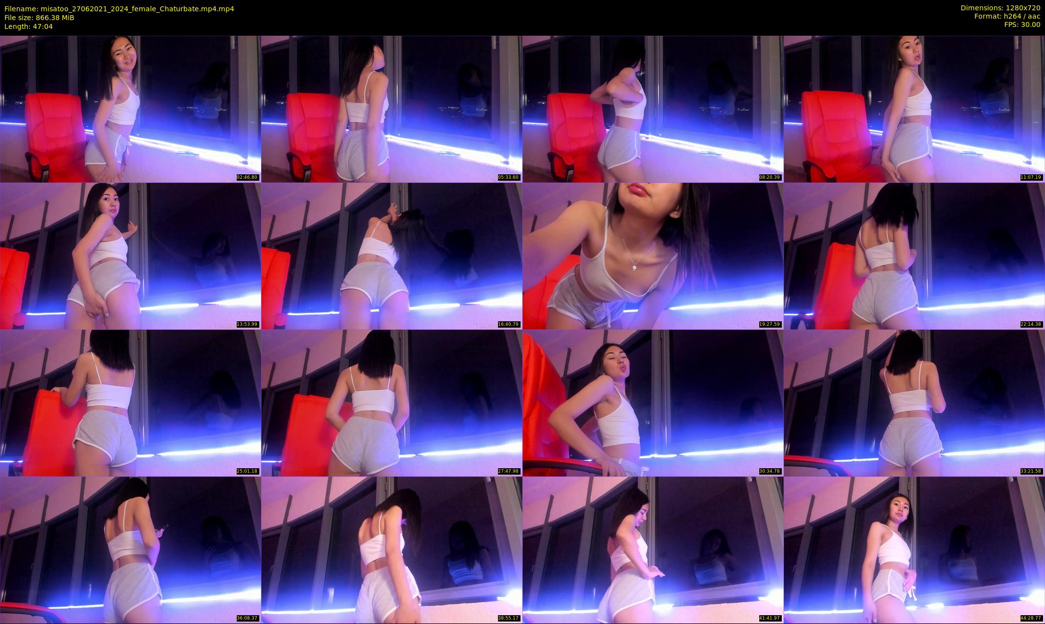 misatoo — 48 minute Chaturbate female cam show recording, 720p, Jun 27, 2021