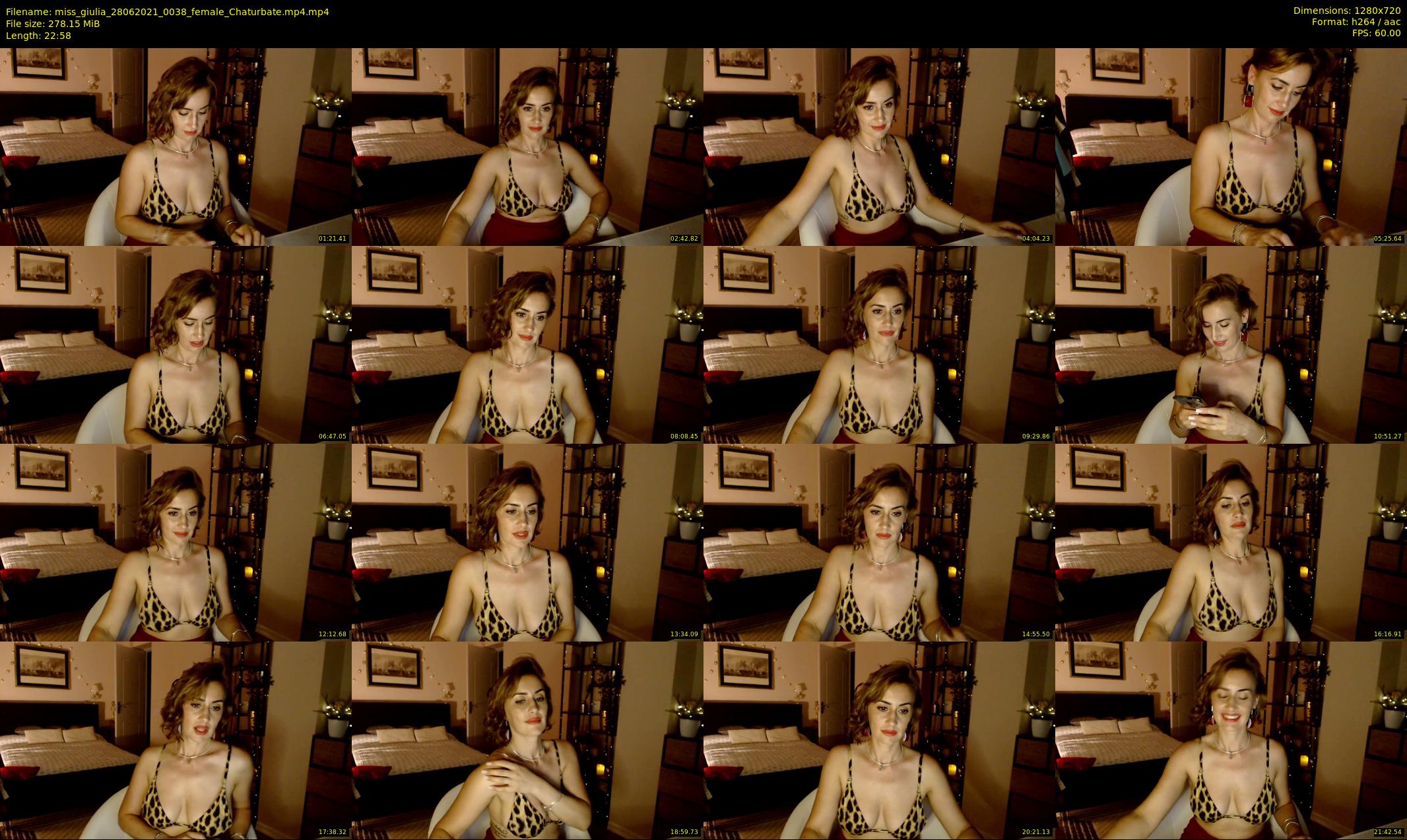 miss_giulia — 23 minute Chaturbate female cam show recording, 720p, Jun 28, 2021