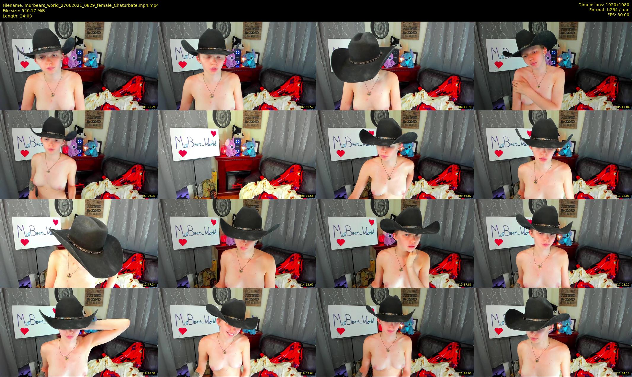 murbears_world — 25 minute Chaturbate female cam show recording, 1080p, Jun 27, 2021