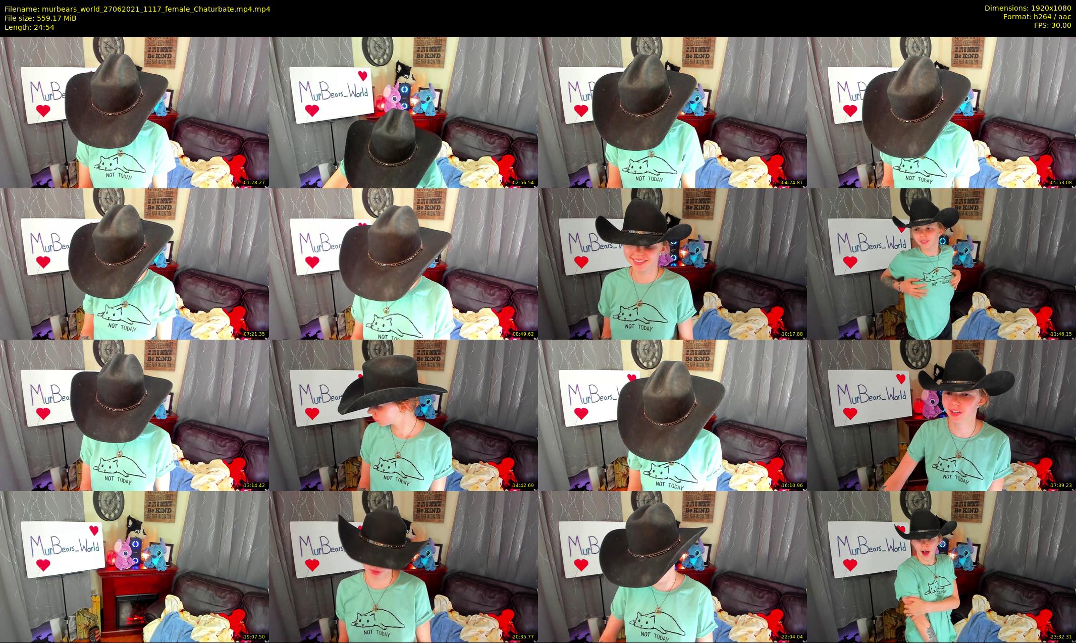 murbears_world — 25 minute Chaturbate female cam show recording, 1080p, Jun 27, 2021