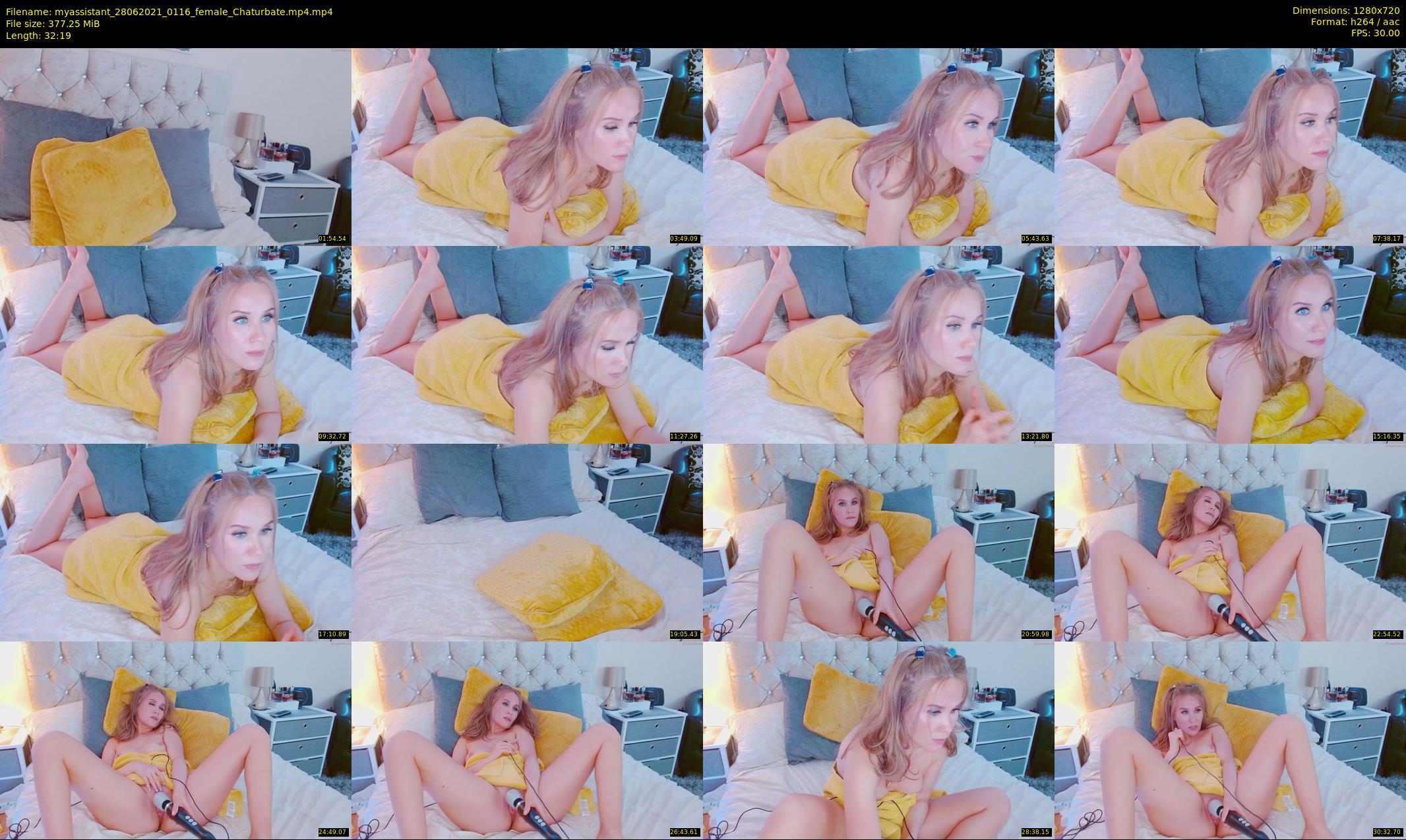 myassistant — 33 minute Chaturbate female cam show recording, 720p, Jun 28, 2021