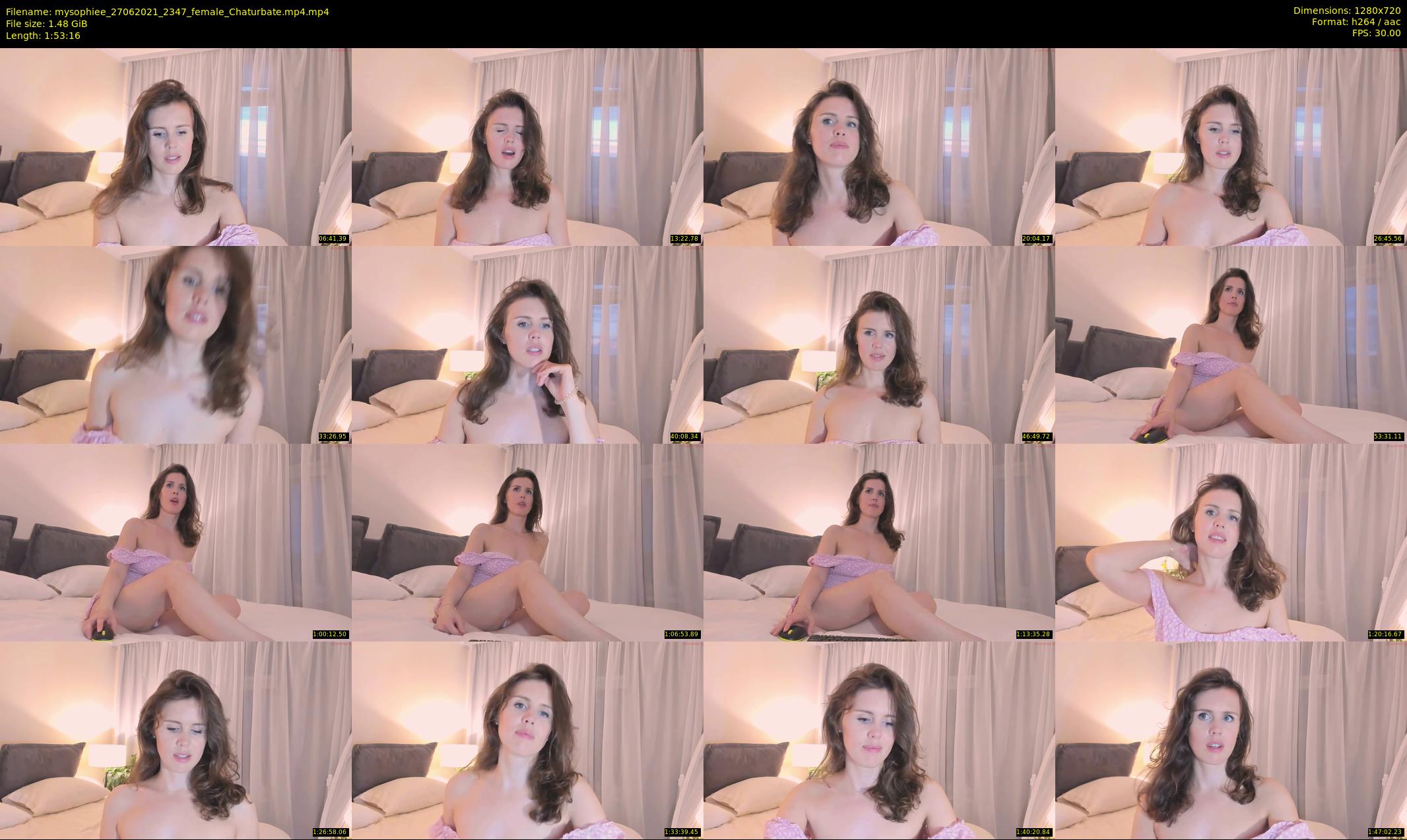 mysophiee — 114 minute Chaturbate female cam show recording, 720p, Jun 27, 2021