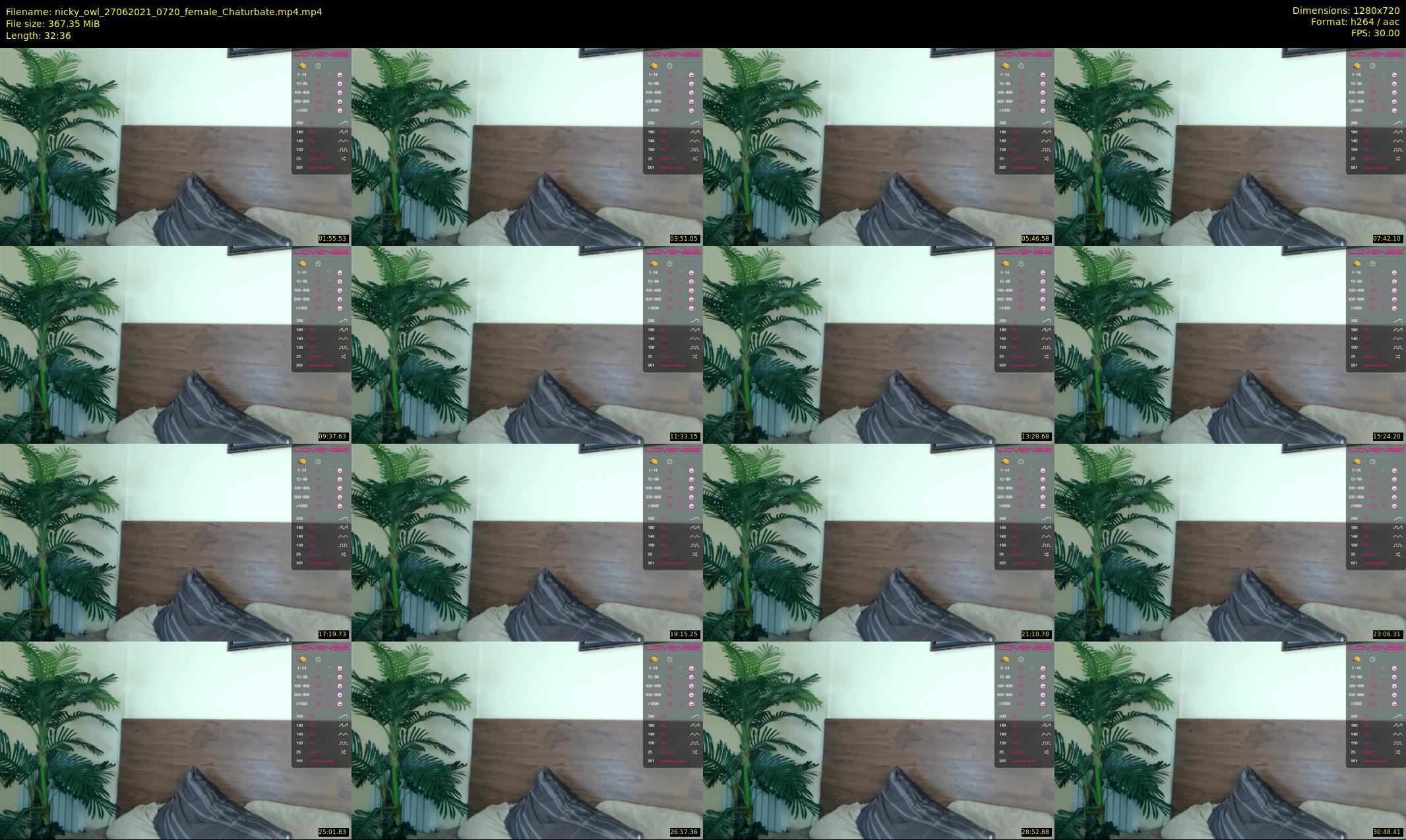 nicky_owl — 33 minute Chaturbate female cam show recording, 720p, Jun 27, 2021