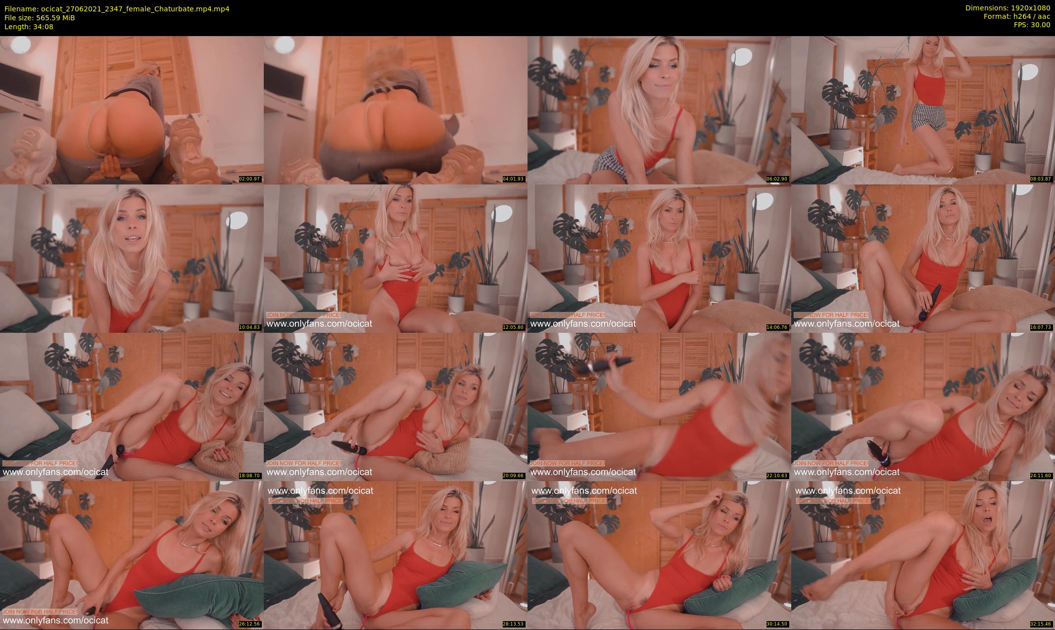 ocicat — 35 minute Chaturbate female cam show recording, 1080p, Jun 27, 2021