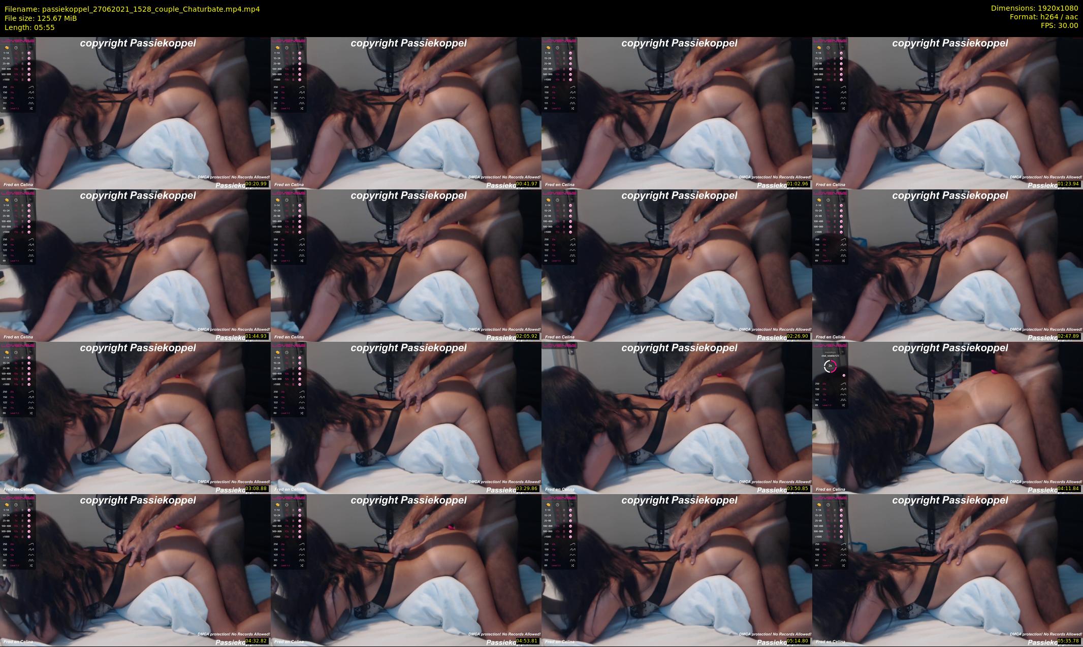 passiekoppel — 6 minute Chaturbate couple cam show recording, 1080p, Jun 27, 2021