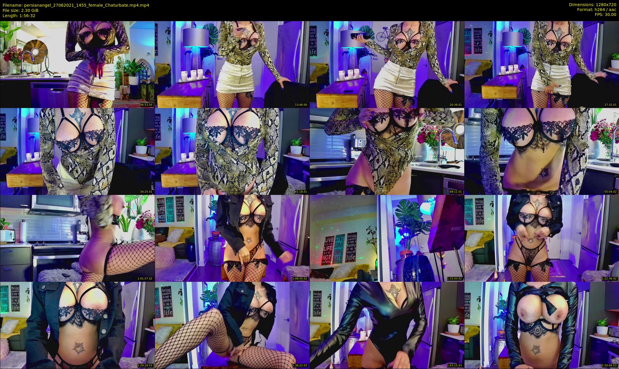 persianangel — 117 minute Chaturbate female cam show recording, 720p, Jun 27, 2021