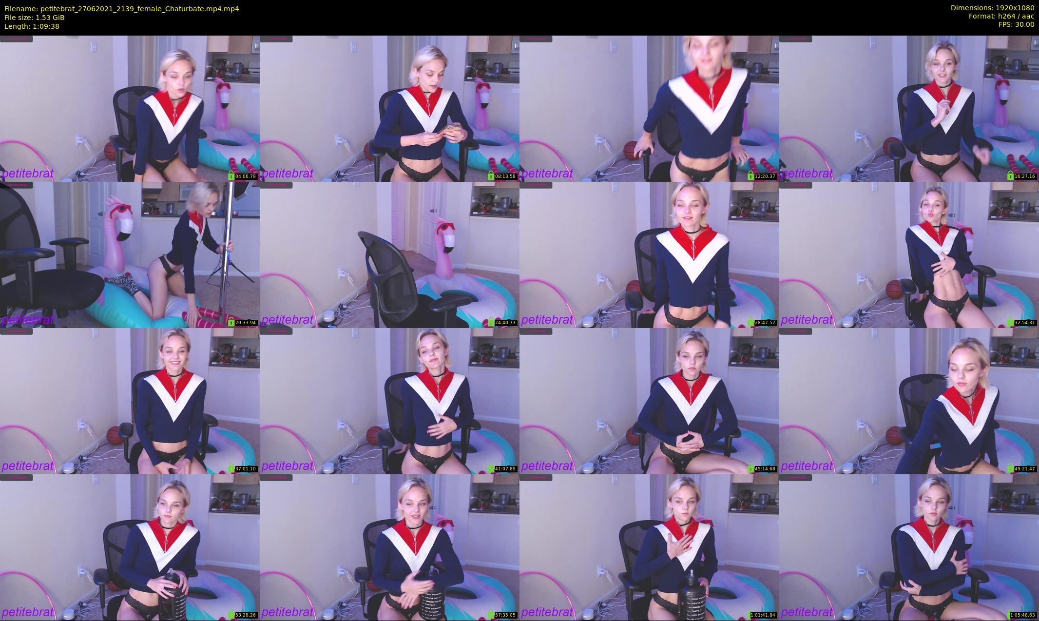 petitebrat — 70 minute Chaturbate female cam show recording, 1080p, Jun 27, 2021