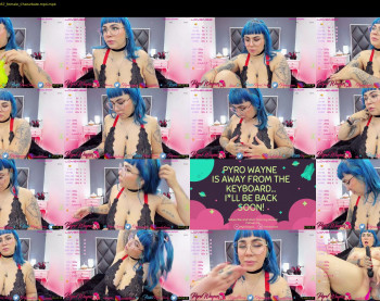 pyrowayne — 73 minute Chaturbate female cam show recording, 1080p, Jun 27, 2021