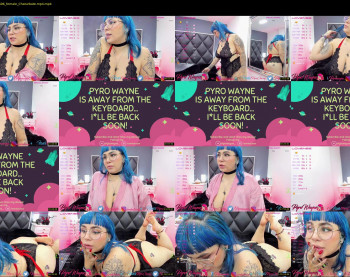 pyrowayne — 74 minute Chaturbate female cam show recording, 1080p, Jun 27, 2021