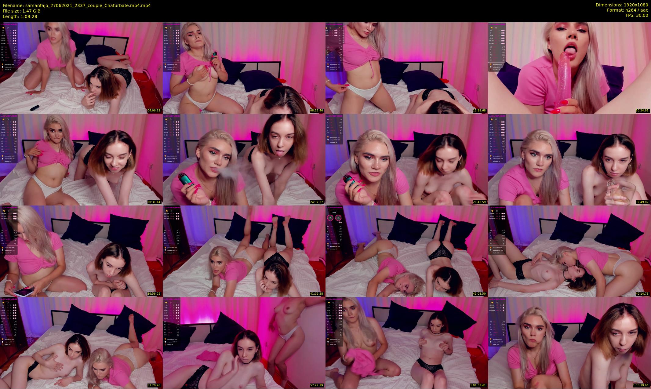 samantajo — 70 minute Chaturbate female cam show recording, 1080p, Jun 27, 2021