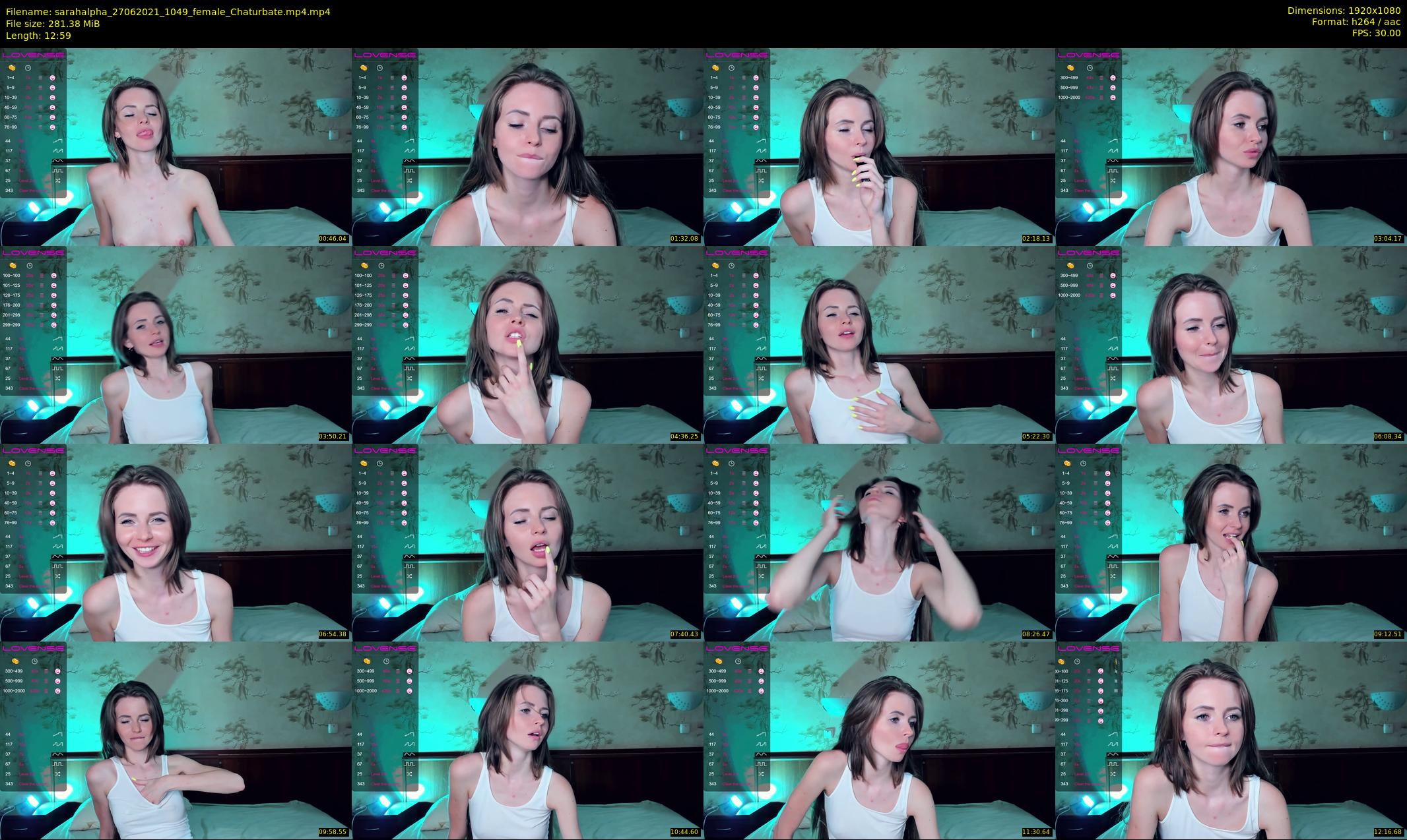 sarahalpha — 13 minute Chaturbate couple cam show recording, 1080p, Jun 27, 2021