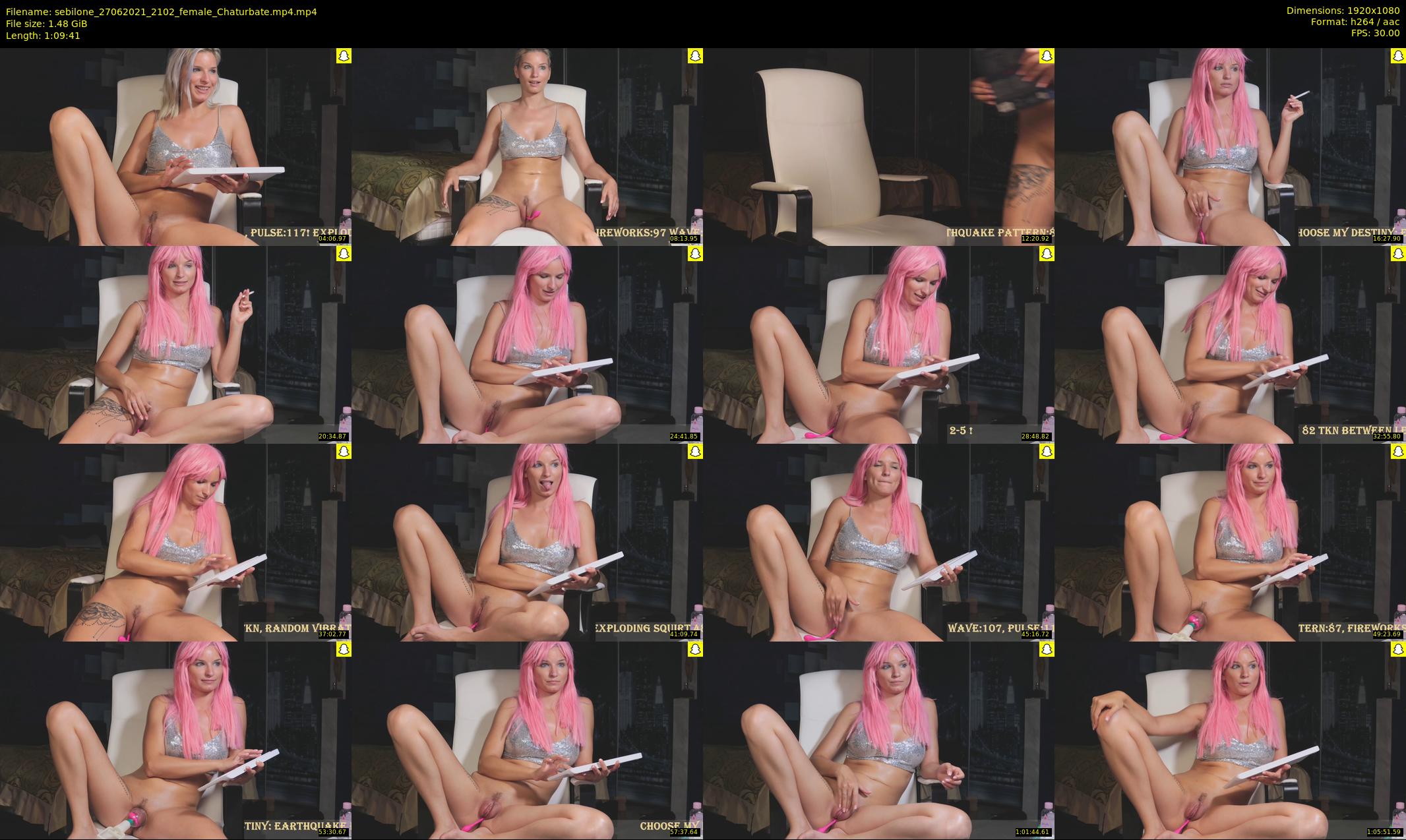 sebilone — 70 minute Chaturbate couple cam show recording, 1080p, Jun 27, 2021