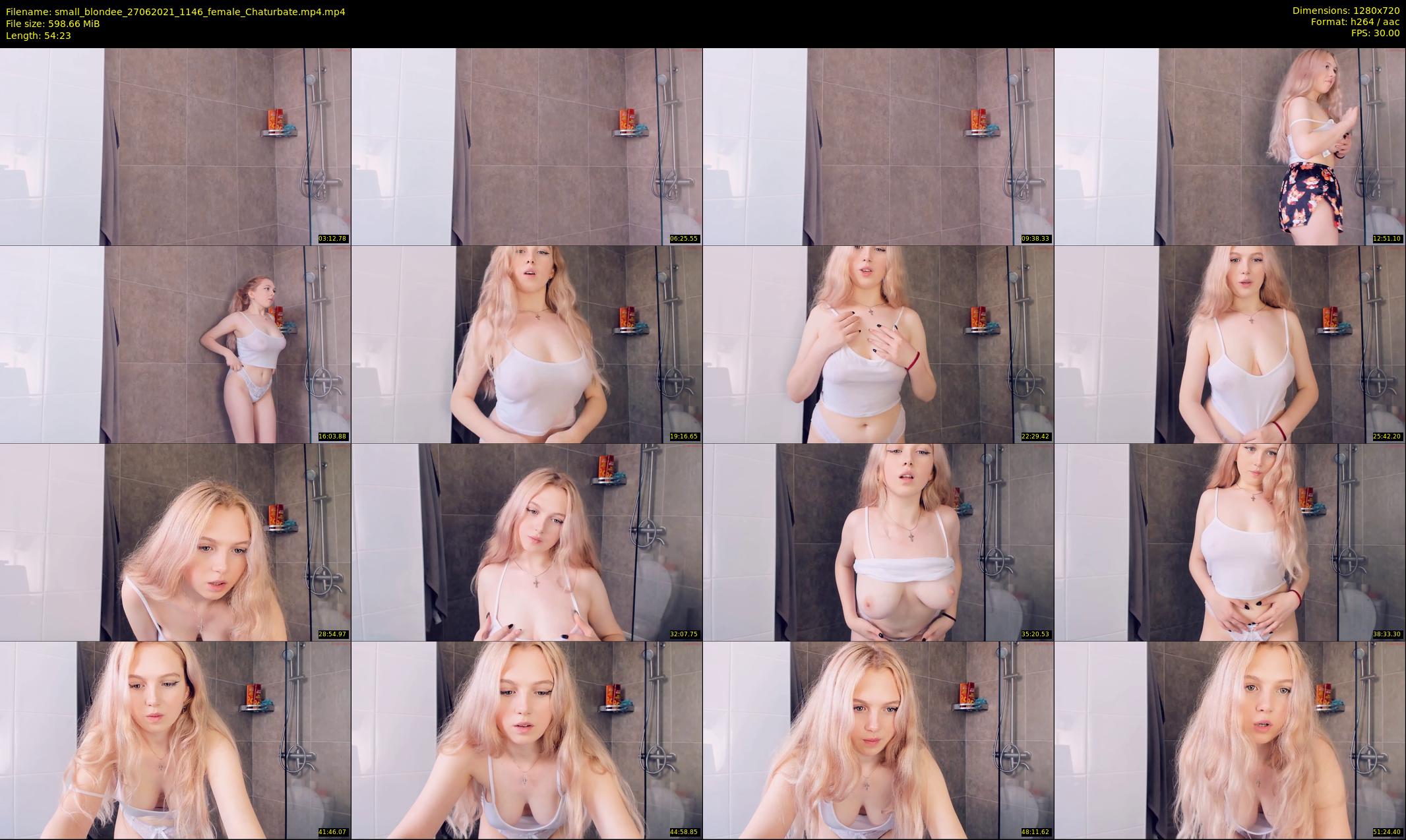 small_blondee — 55 minute Chaturbate female cam show recording, 720p, Jun 27, 2021