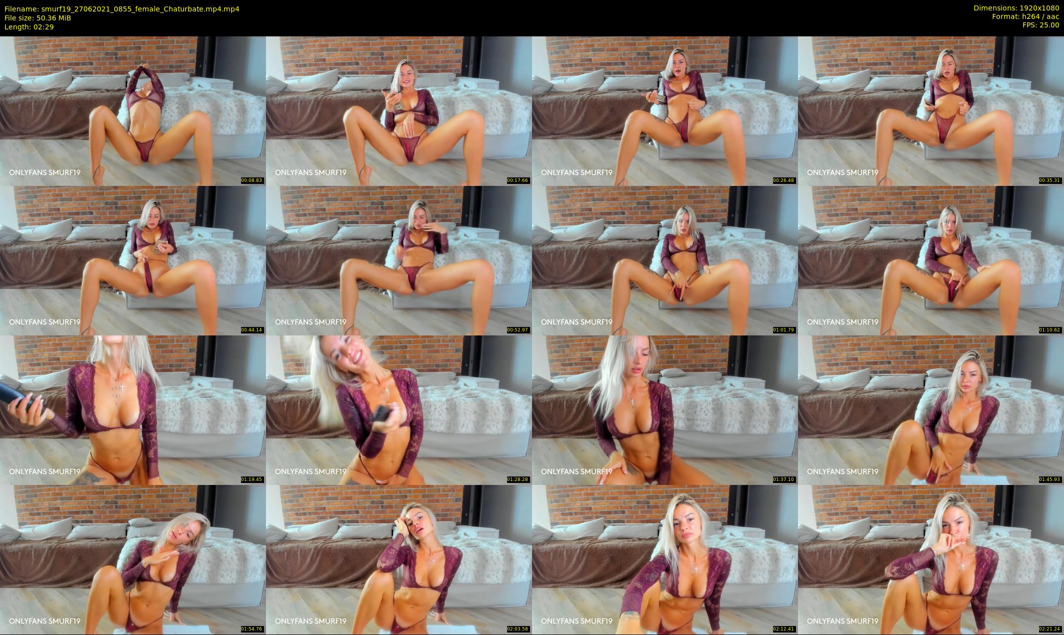 smurf19 — 3 minute Chaturbate female cam show recording, 1080p, Jun 27, 2021