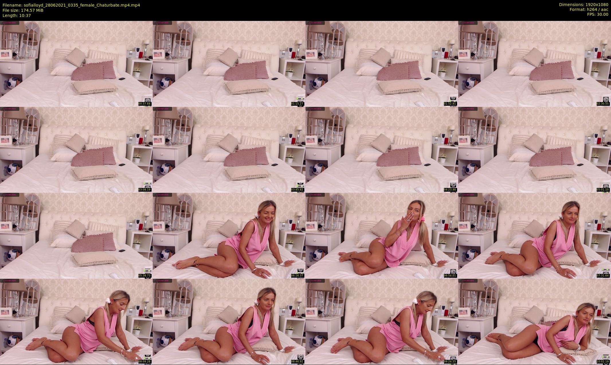 sofialloyd — 11 minute Chaturbate female cam show recording, 1080p, Jun 28, 2021