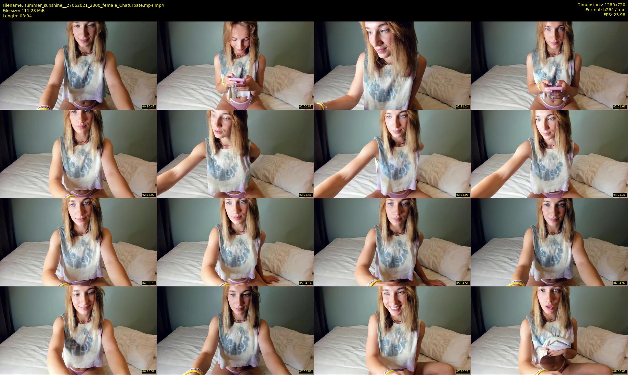 summer_sunshine_ — 9 minute Chaturbate female cam show recording, 720p, Jun 27, 2021