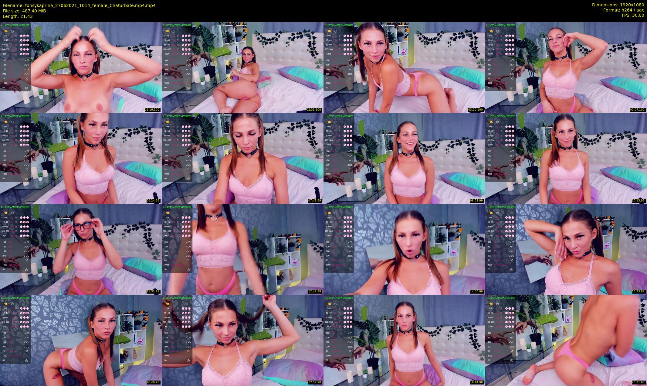 tonsykaprina — 22 minute Chaturbate couple cam show recording, 1080p, Jun 27, 2021