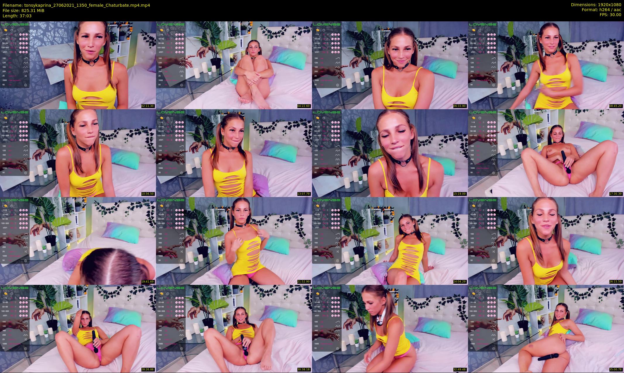 tonsykaprina — 38 minute Chaturbate couple cam show recording, 1080p, Jun 27, 2021