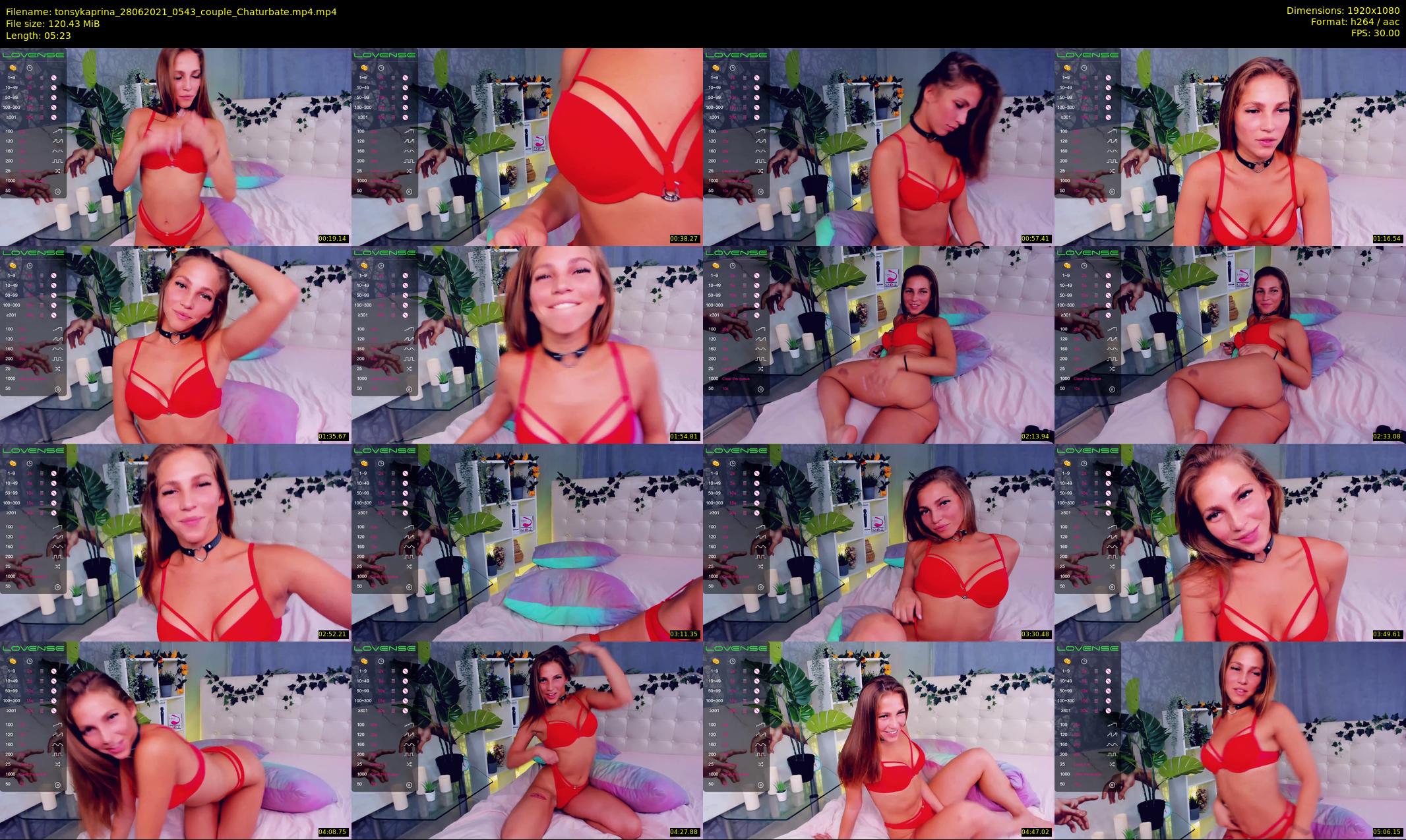 tonsykaprina — 6 minute Chaturbate couple cam show recording, 1080p, Jun 28, 2021