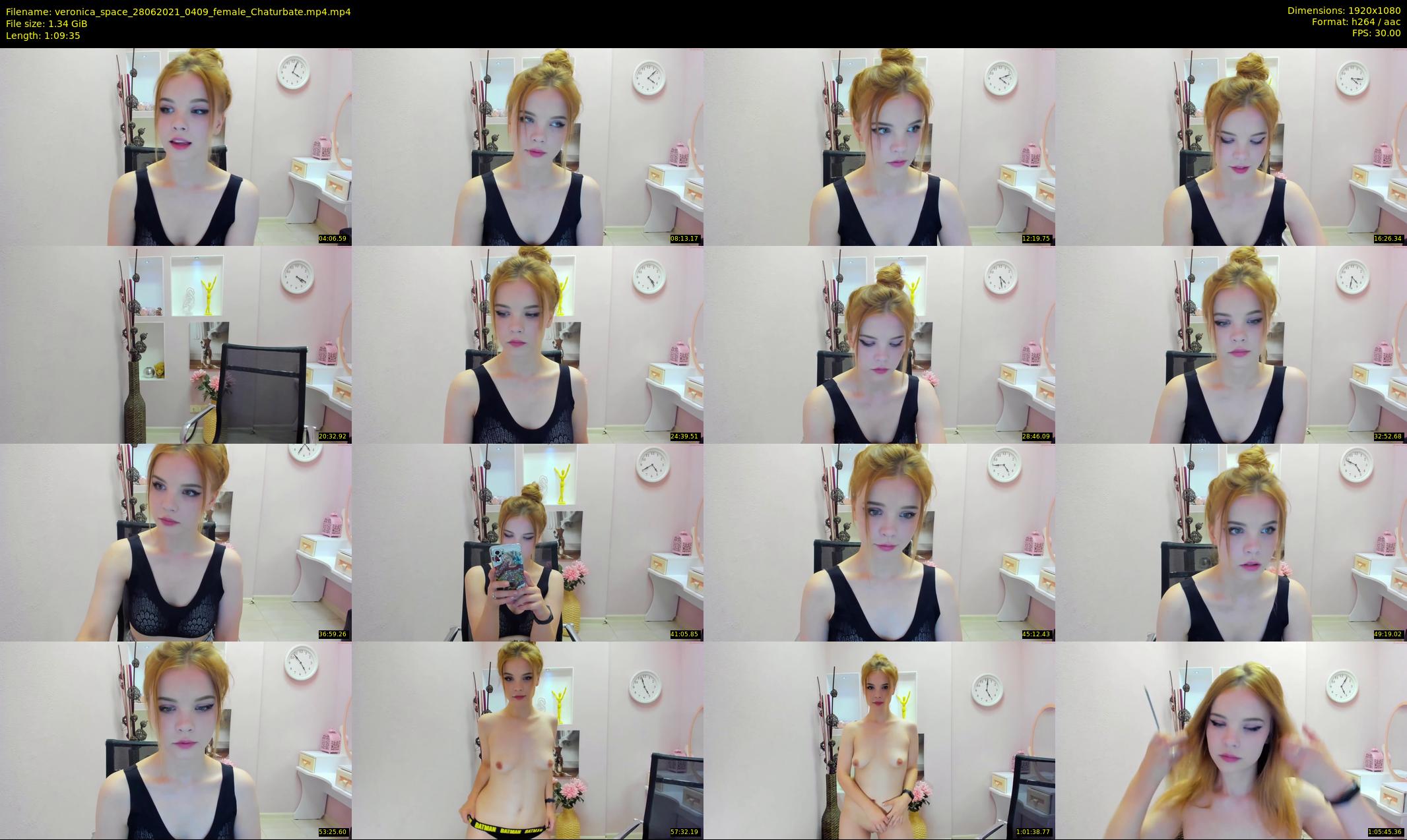 veronica_space — 70 minute Chaturbate female cam show recording, 1080p, Jun 28, 2021