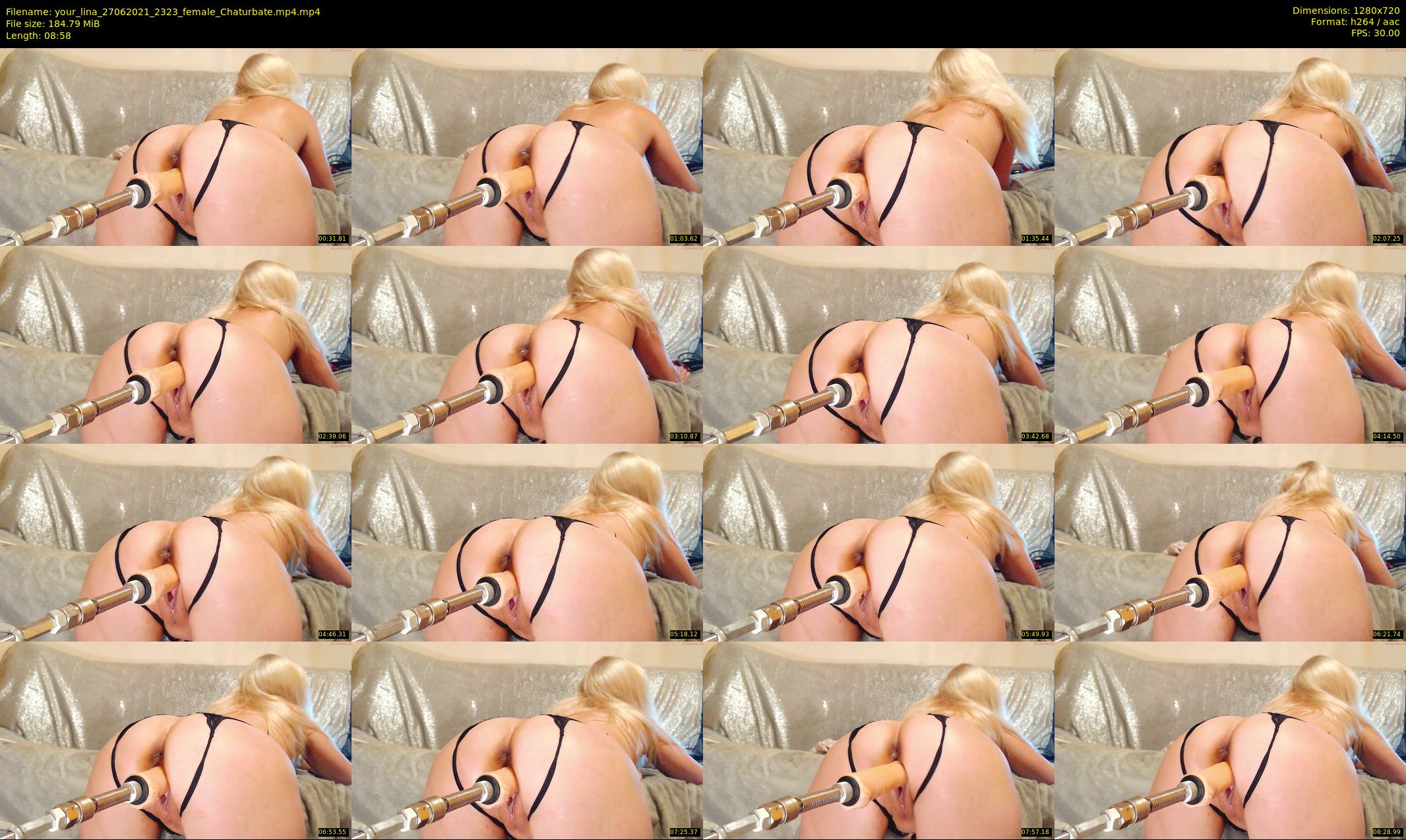 your_lina — 9 minute Chaturbate female cam show recording, 720p, Jun 27, 2021