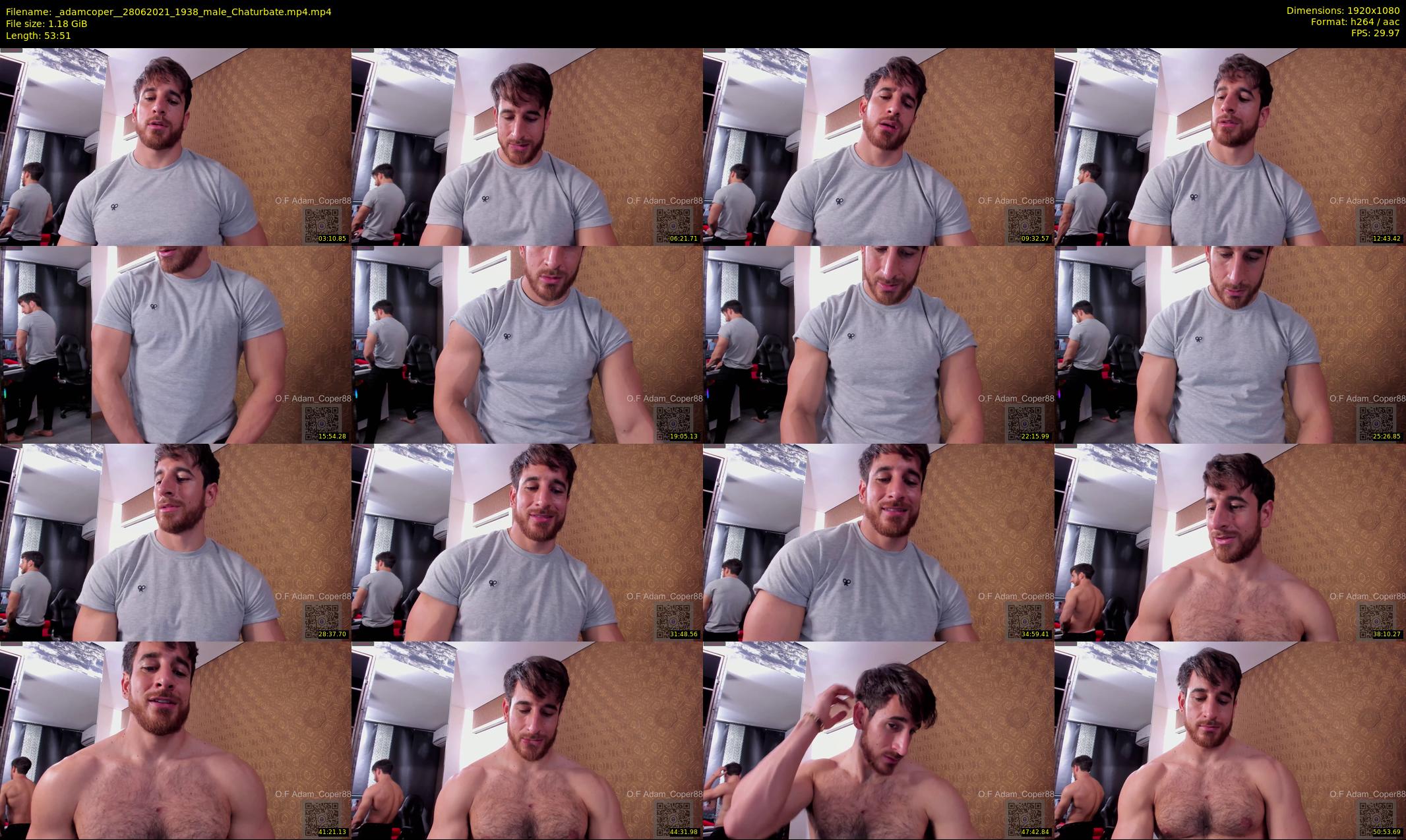 _adamcoper_ — 54 minute Chaturbate male cam show recording, 1080p, Jun 28, 2021