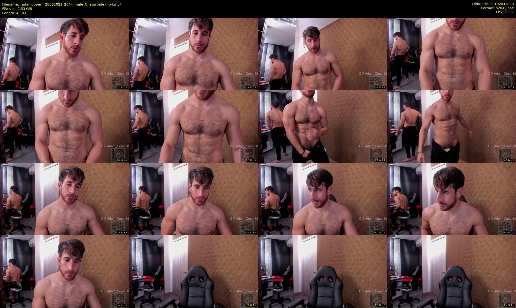 _adamcoper_ — 49 minute Chaturbate male cam show recording, 1080p, Jun 28, 2021