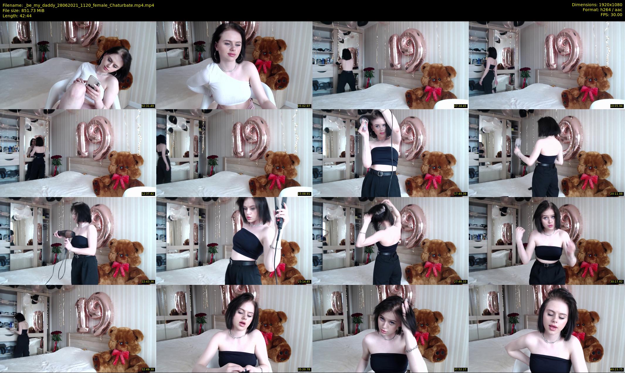 _be_my_daddy — 43 minute Chaturbate female cam show recording, 1080p, Jun 28, 2021