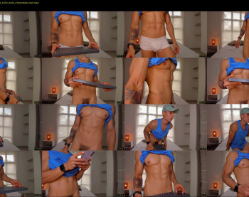 aaronmagnum — 22 minute Chaturbate male cam show recording, 1080p, Jun 28, 2021