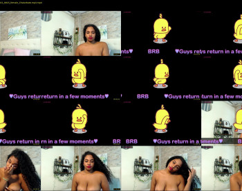 afrodita_smith08 — 28 minute Chaturbate female cam show recording, 720p, Jun 29, 2021