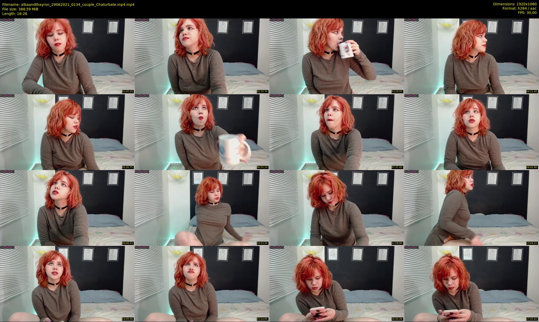 albaandthayron — 19 minute Chaturbate couple cam show recording, 1080p, Jun 29, 2021