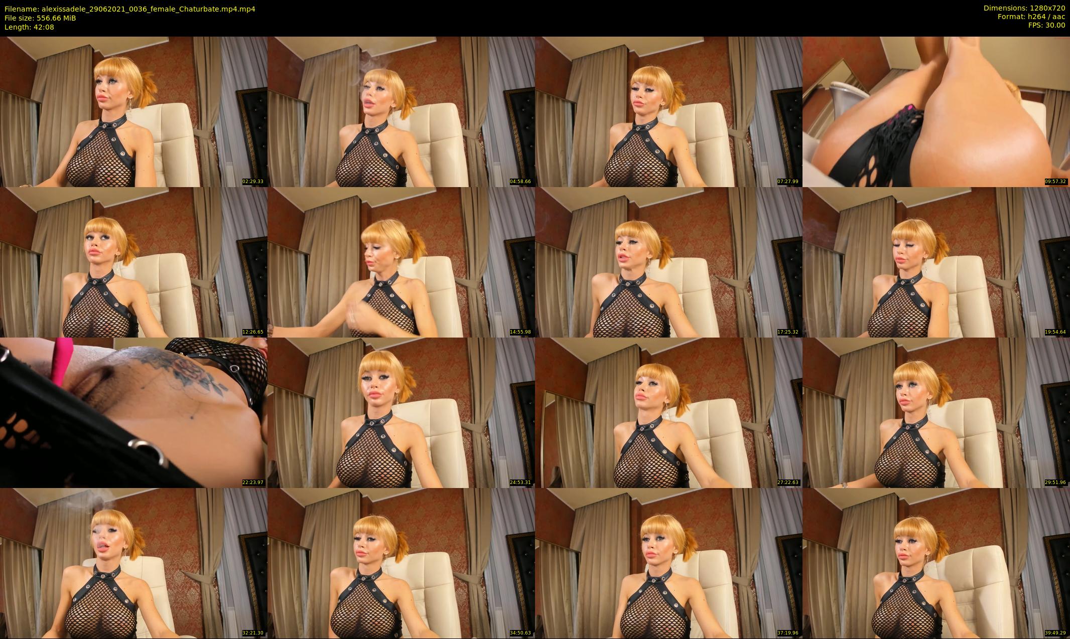 alexissadele — 43 minute Chaturbate female cam show recording, 720p, Jun 29, 2021