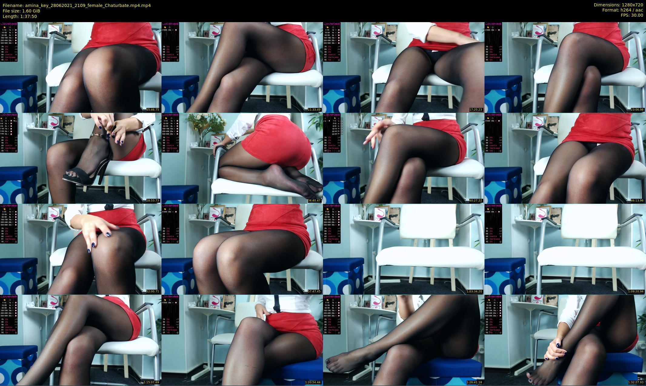 amina_key — 98 minute Chaturbate female cam show recording, 720p, Jun 28, 2021