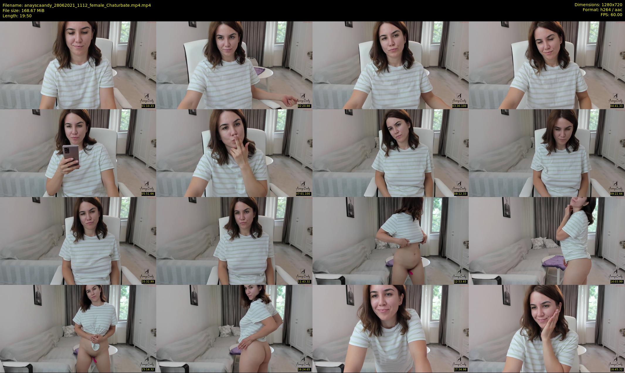 anayscaandy — 20 minute Chaturbate female cam show recording, 720p, Jun 28, 2021