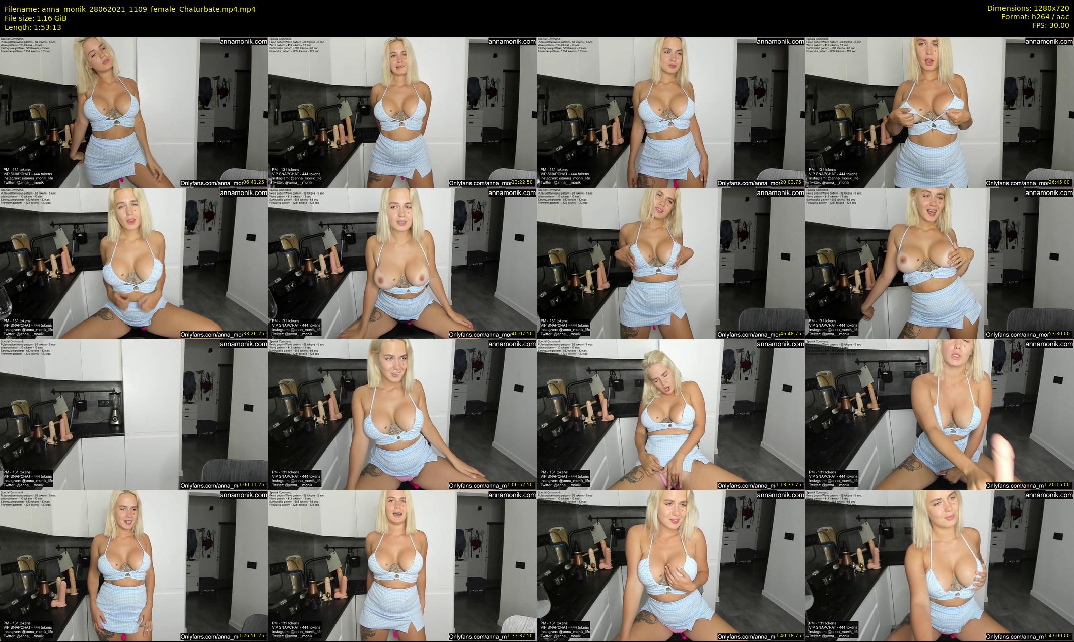 anna_monik — 114 minute Chaturbate couple cam show recording, 720p, Jun 28, 2021