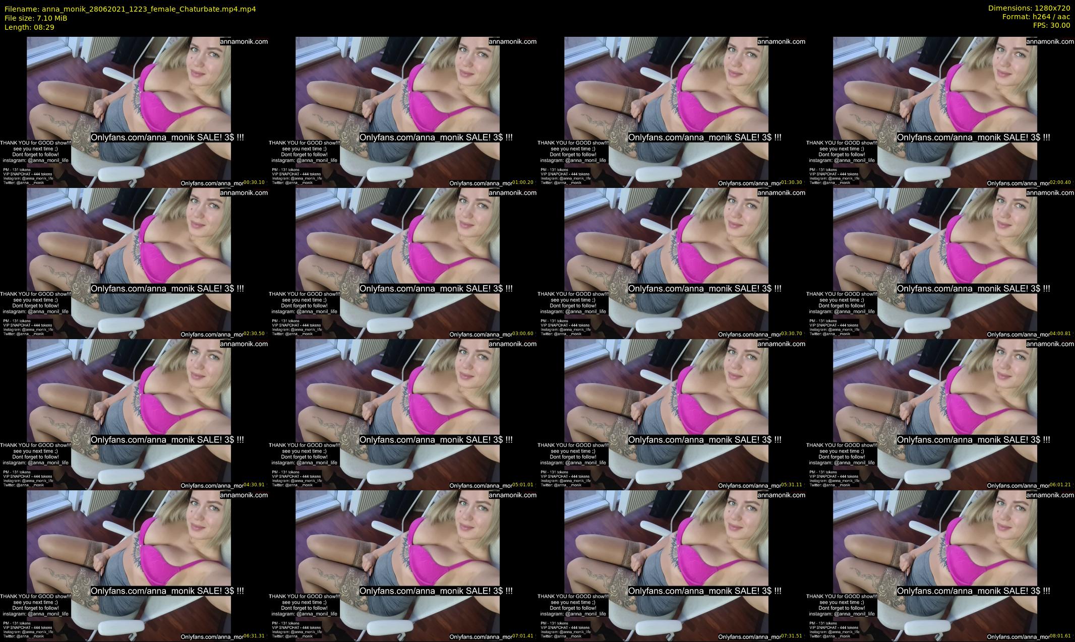 anna_monik — 9 minute Chaturbate couple cam show recording, 720p, Jun 28, 2021