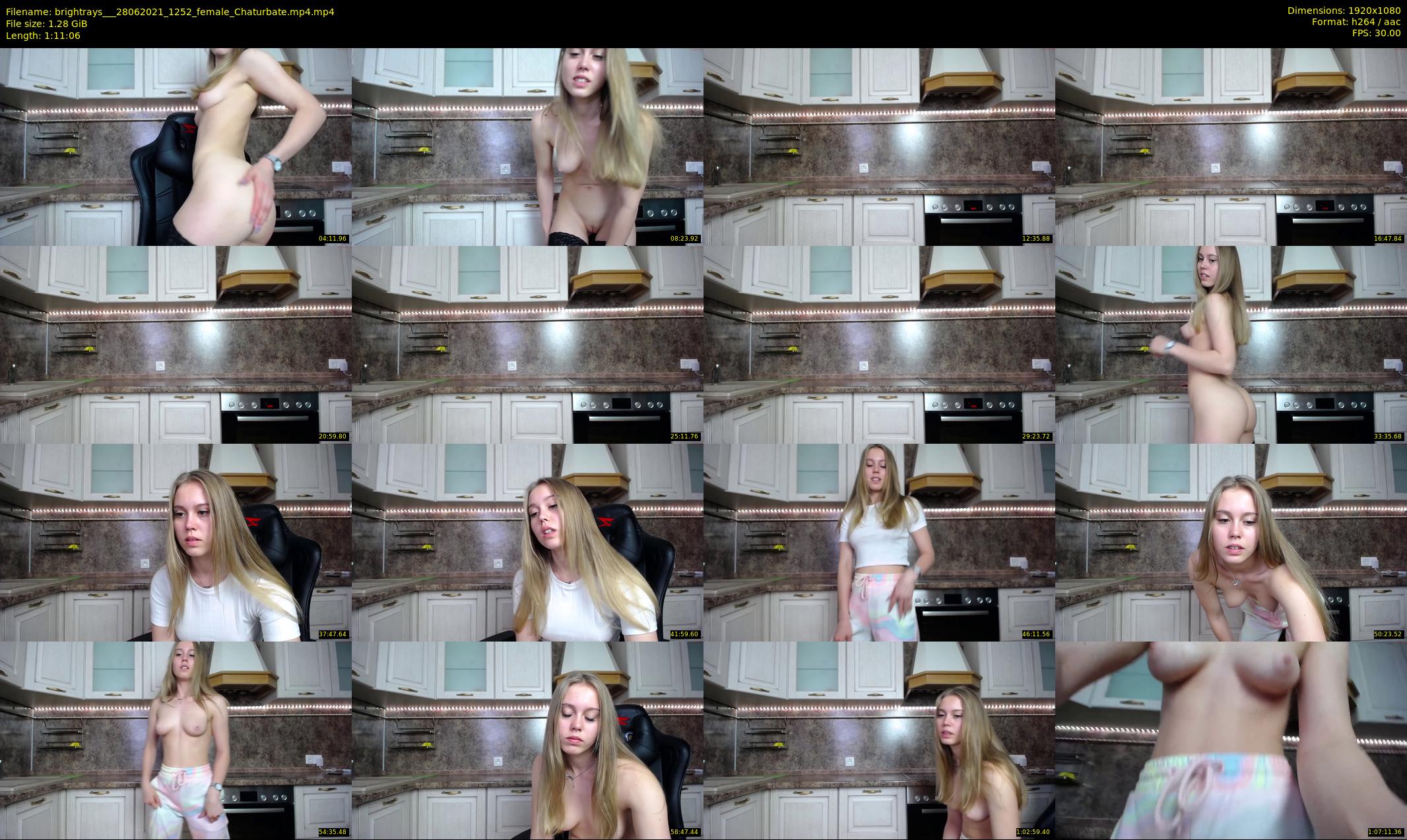 brightrays__ — 72 minute Chaturbate female cam show recording, 1080p, Jun 28, 2021