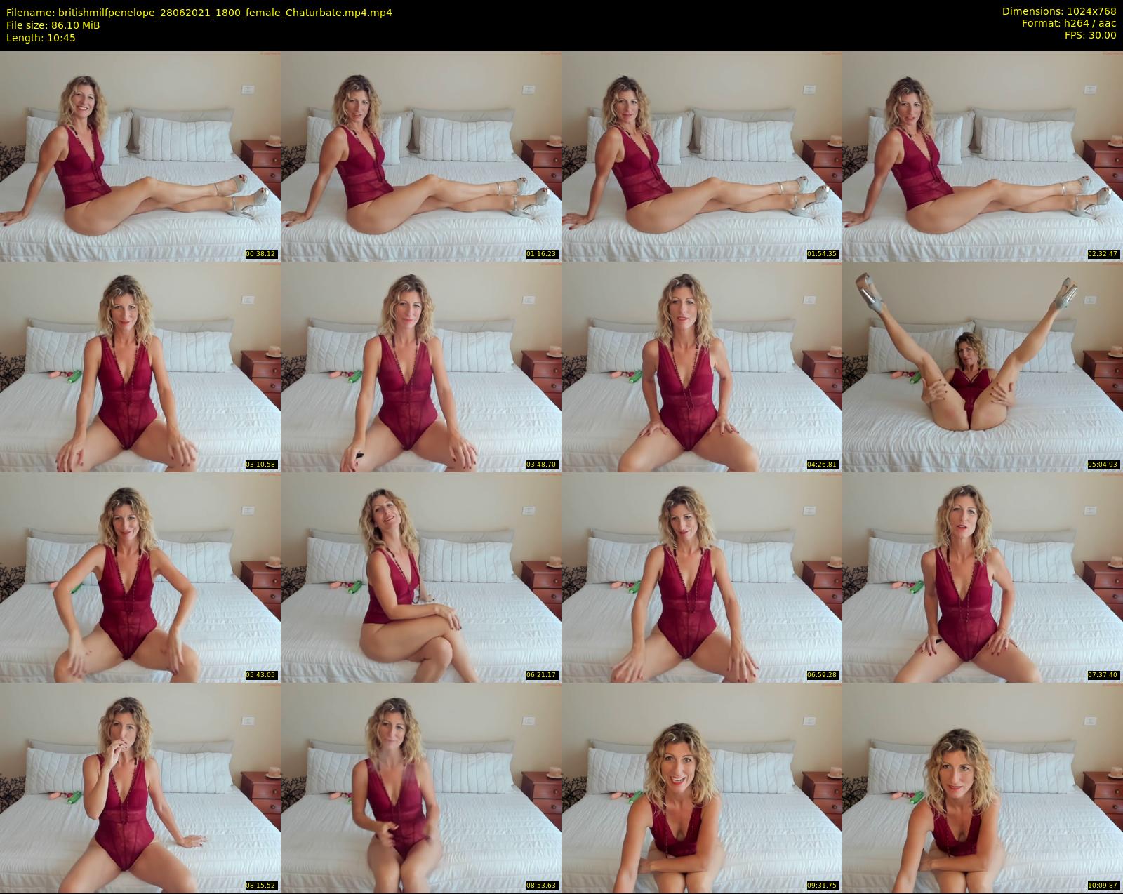 britishmilfpenelope — 11 minute Chaturbate female cam show recording, 720p, Jun 28, 2021