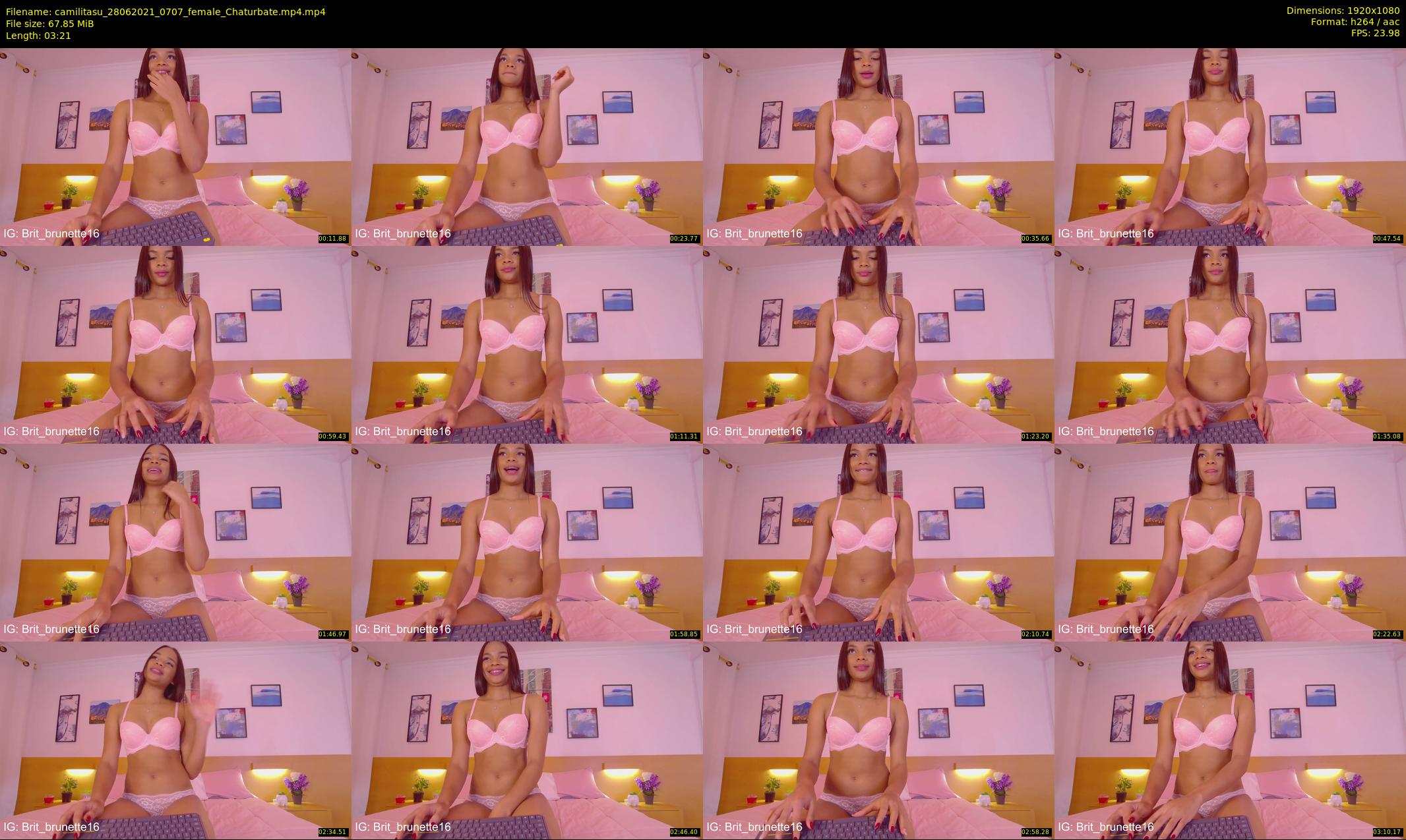 camilitasu — 4 minute Chaturbate female cam show recording, 1080p, Jun 28, 2021