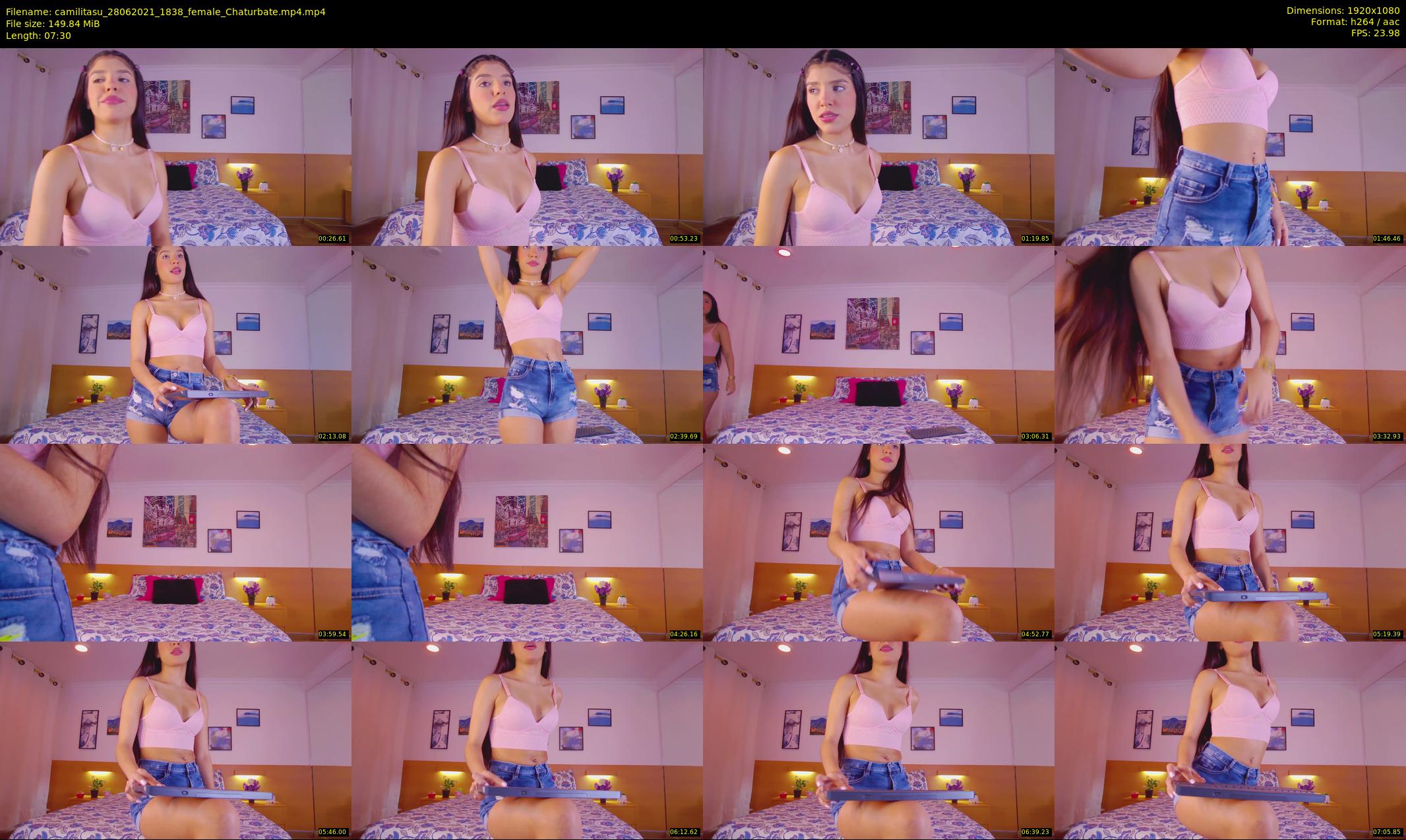camilitasu — 8 minute Chaturbate female cam show recording, 1080p, Jun 28, 2021